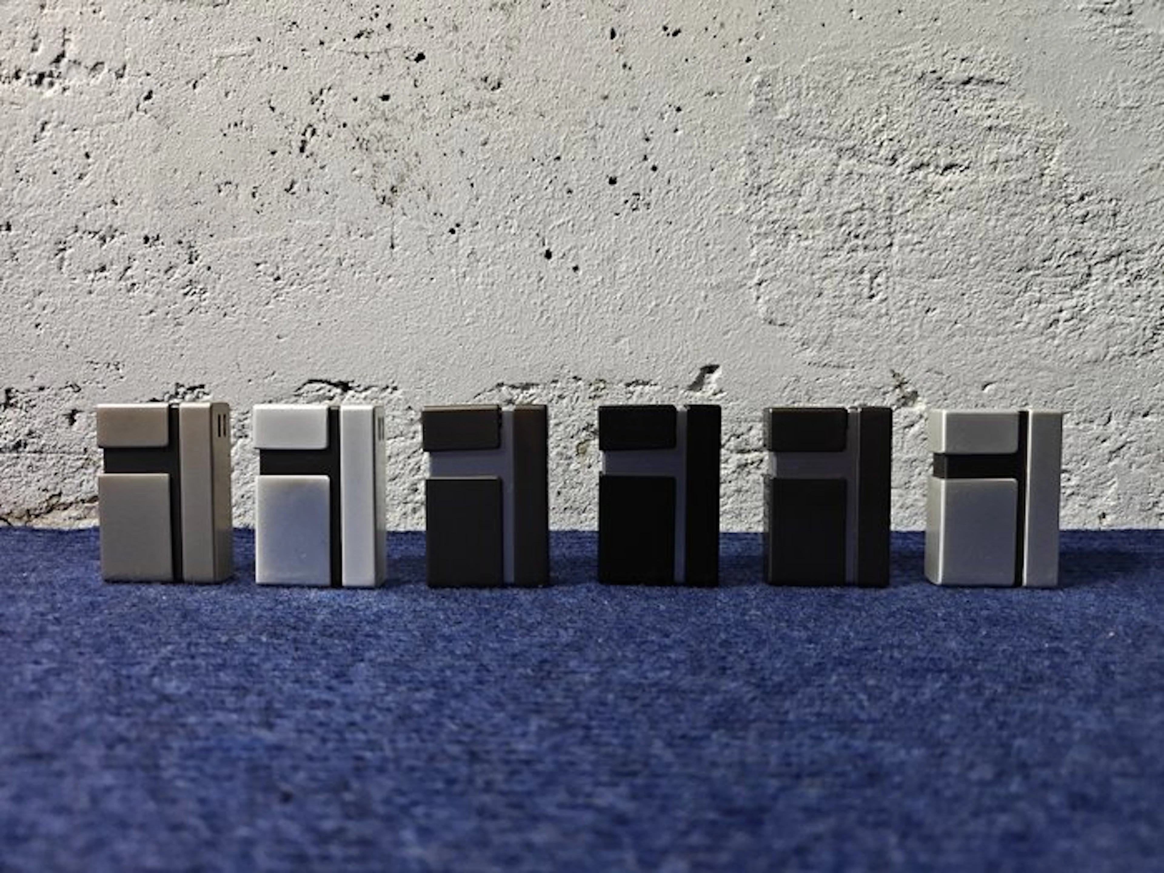 COZY Japanse zakaanstekers - No reserve price - Pocket lighter - Aluminium