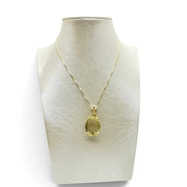 Sterling Silver 925 - Necklace with pendant - hand-carved cameo