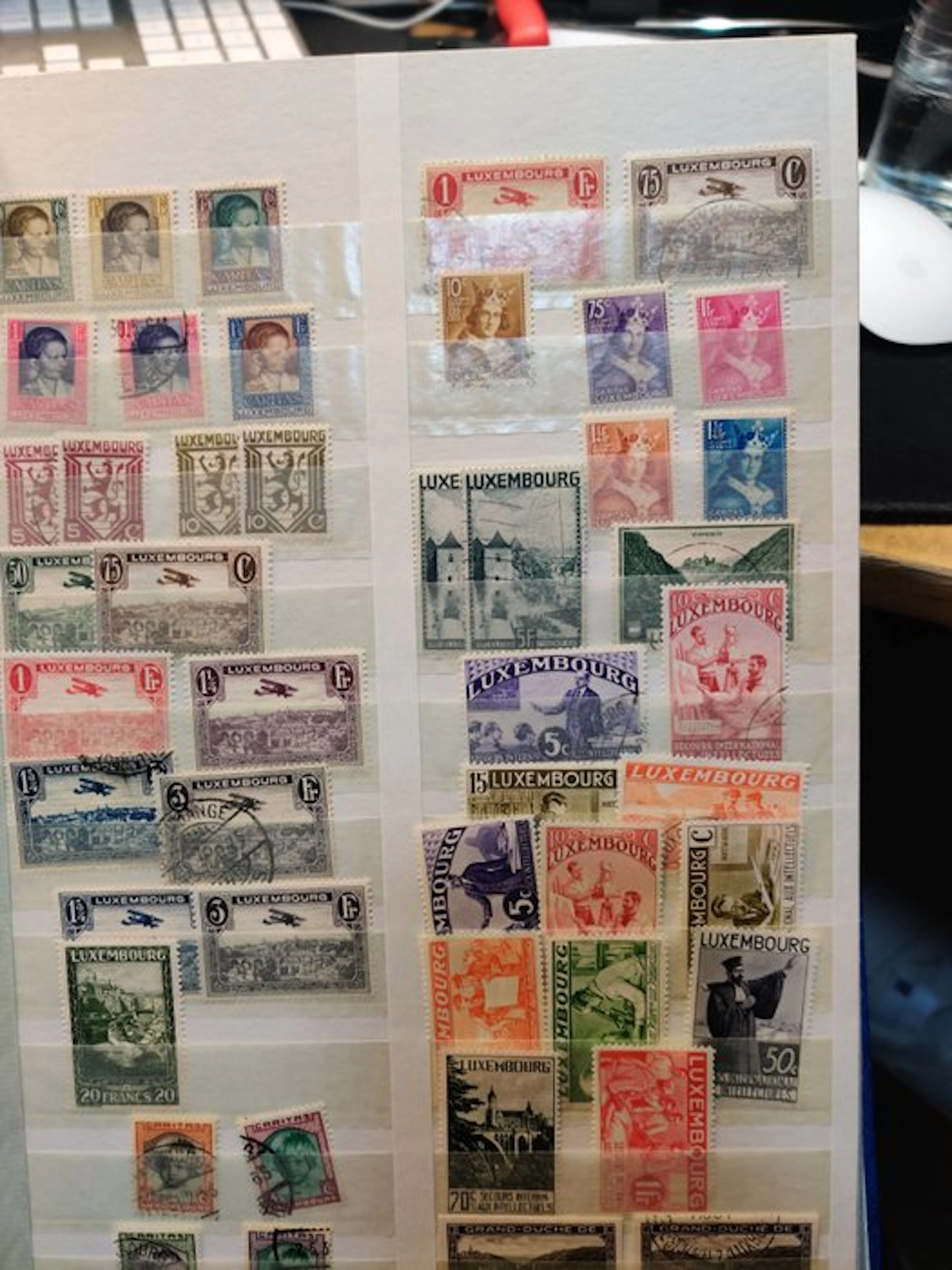 Luxembourg 1865/2005 - Extensive Collection in Stock Book