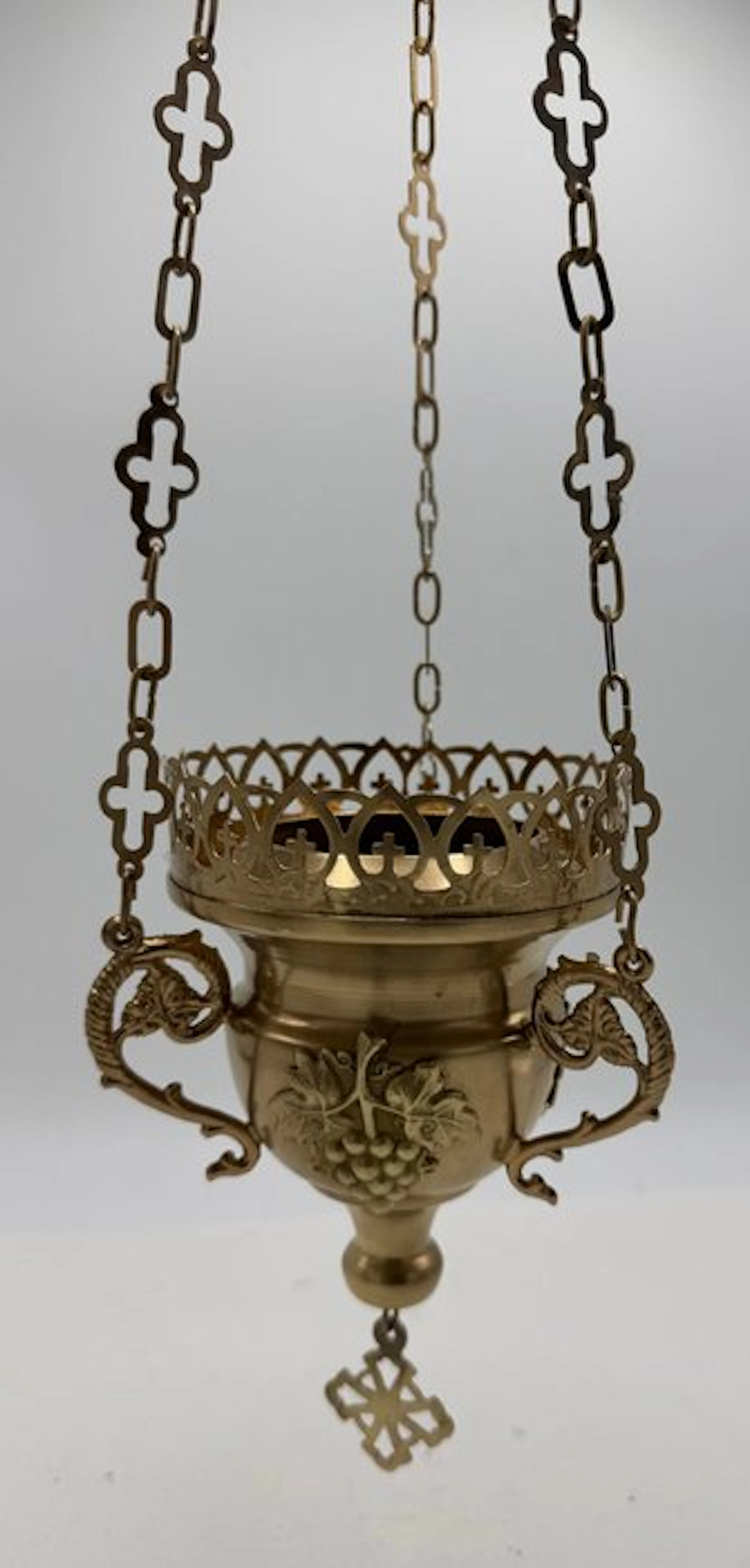 Sanctuary lamp - Bronze, Brass - Religious votive lamp
