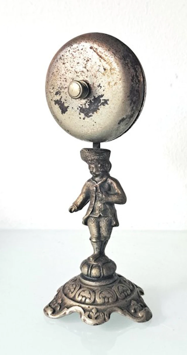 Call bell - antique French hotel bell - France - service bell hotel bell bel