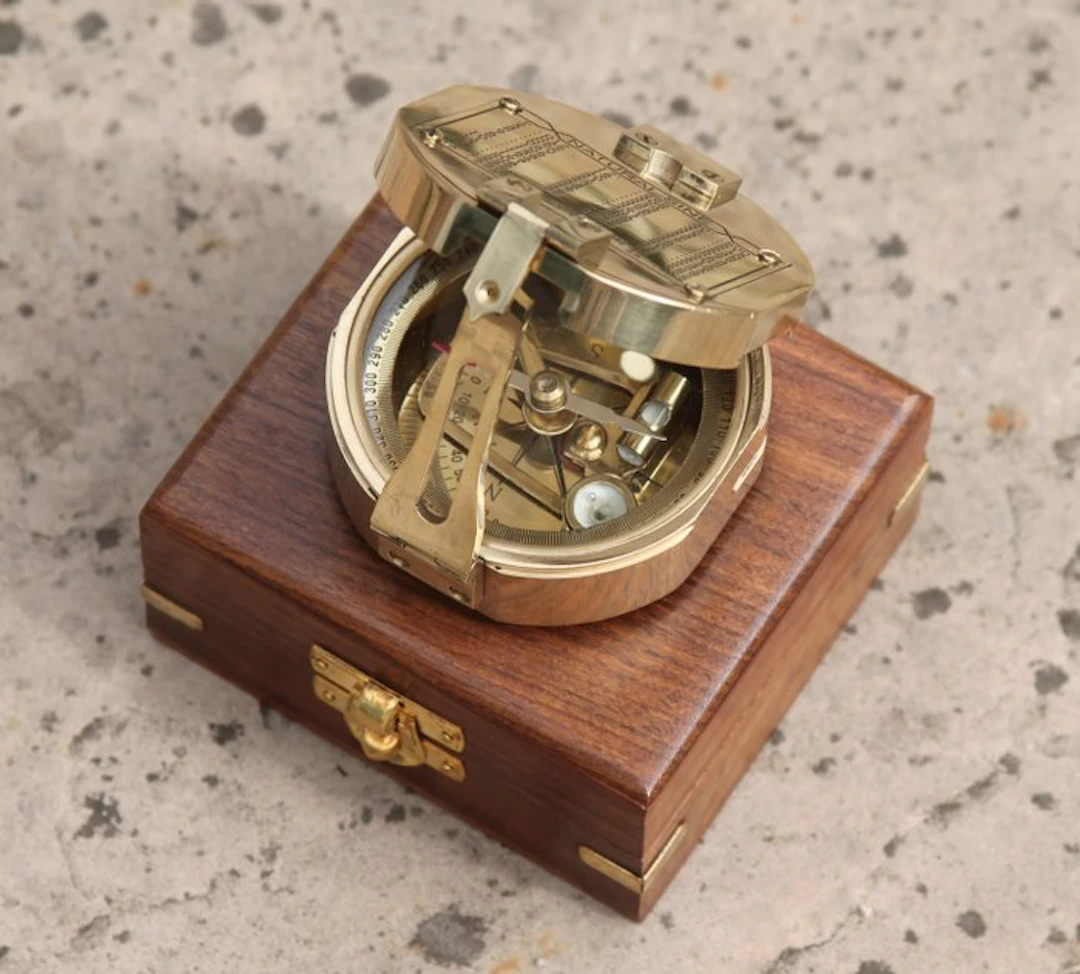 Compass - brass