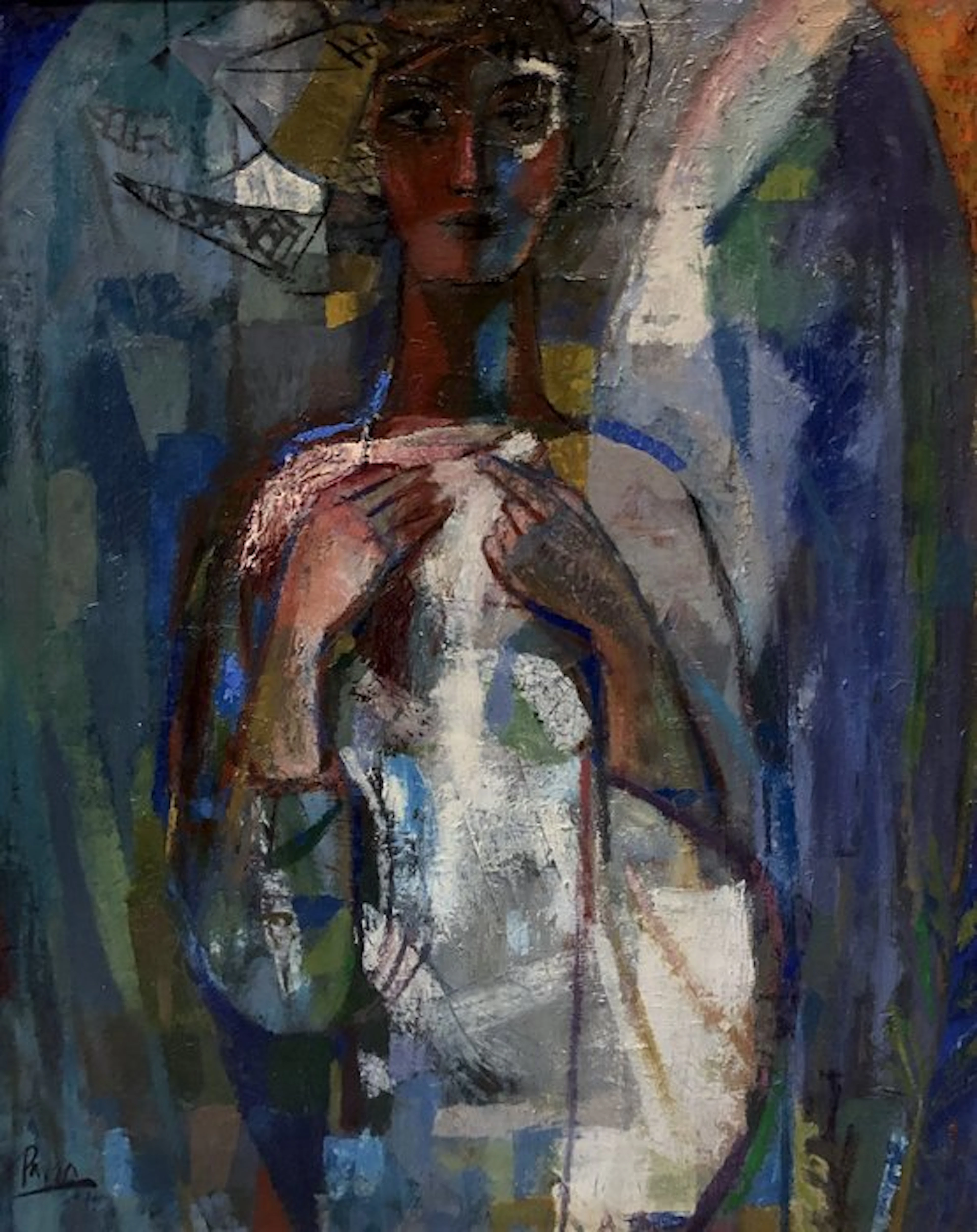 Isidro Parra (1925-2007) - The Angel of Prophecy - cm 106 x 88