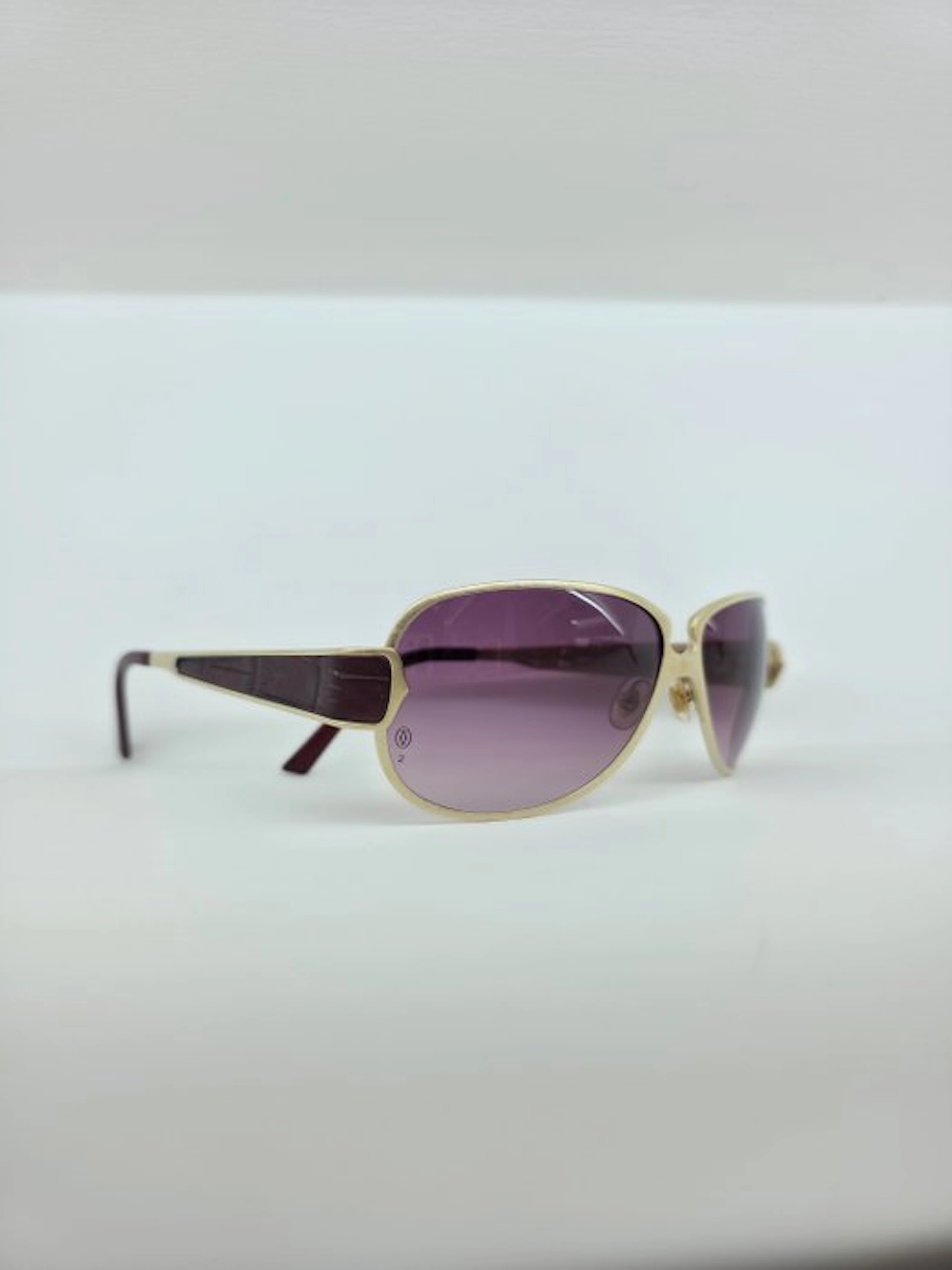 Cartier - alligator - Sunglasses