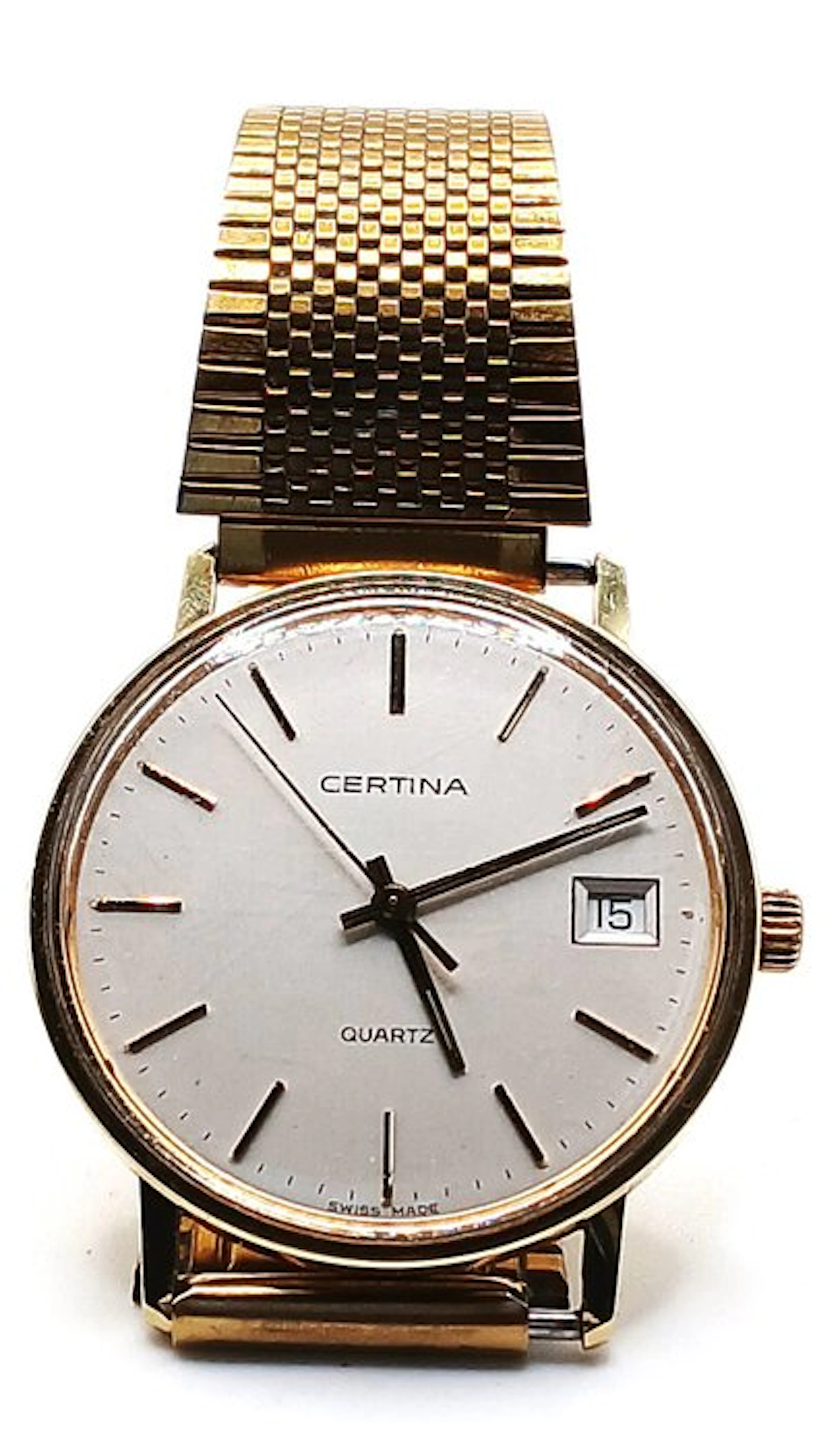 Certina 14 karaat geelgoud polshorloge. - Unknown - 115.9199.65 - Men - 1982