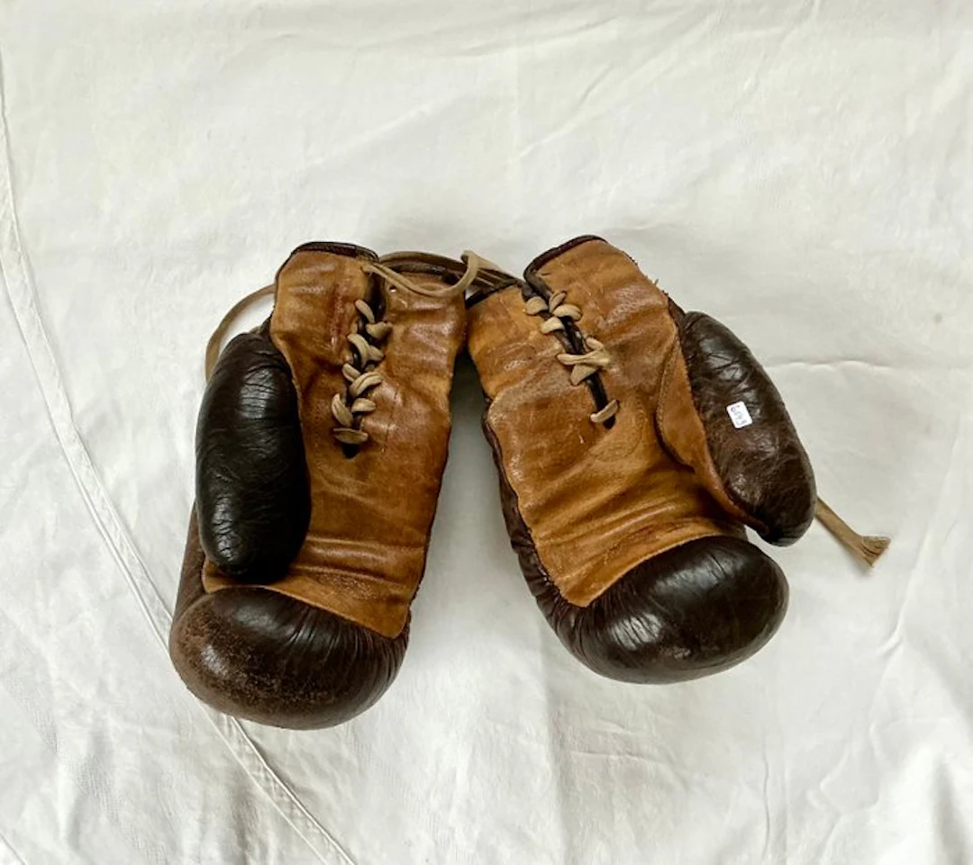 Vintage Boxhandschuhe - um 1960 - Boxing glove