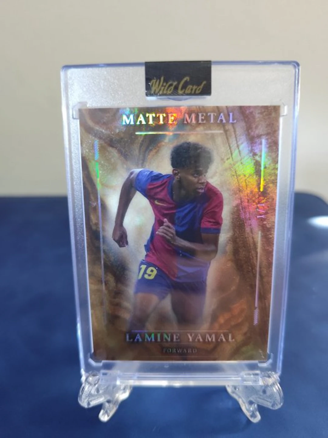 Wild Card Matte Metal Lamine Yamal Insert card