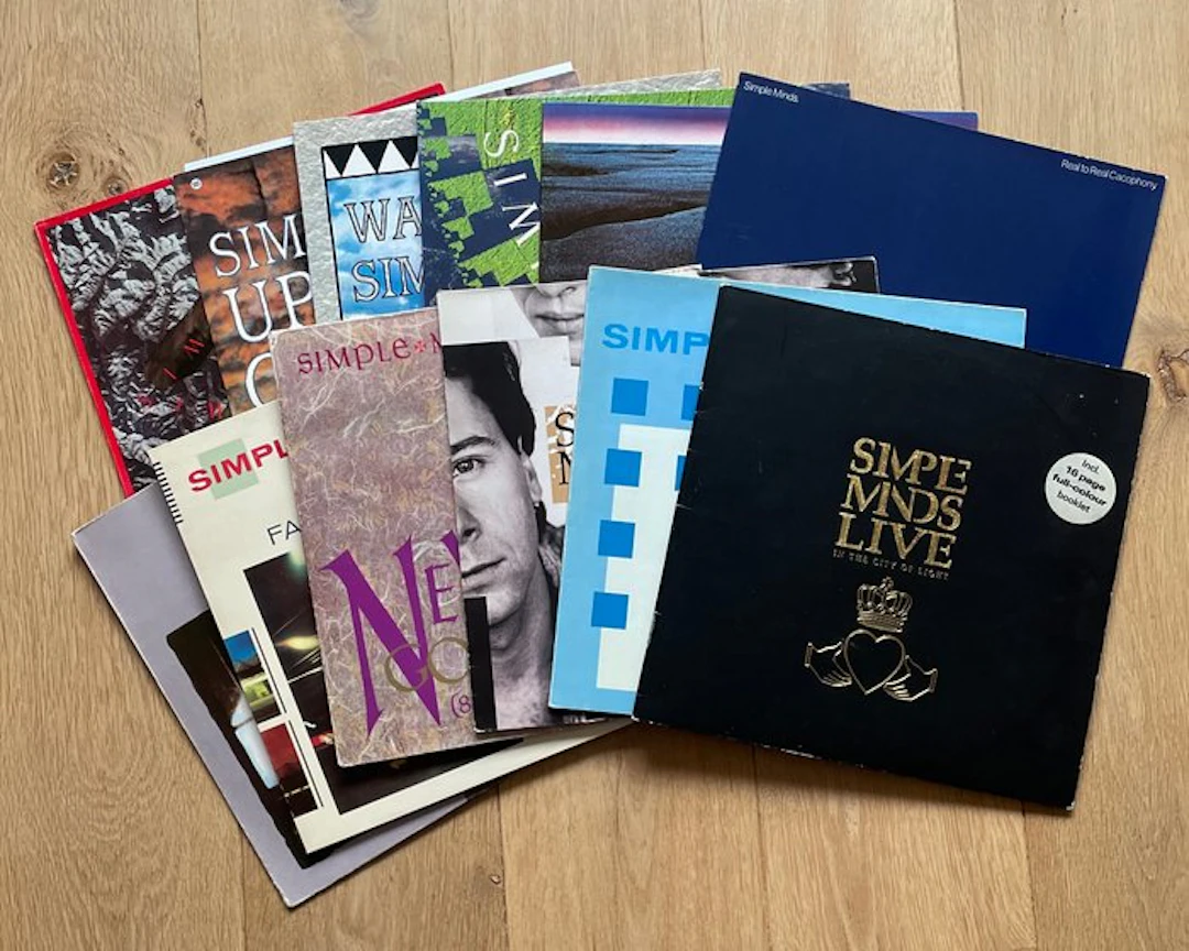 Simple Minds - Collection of 12 vinyl records - Vinyl record - 1981