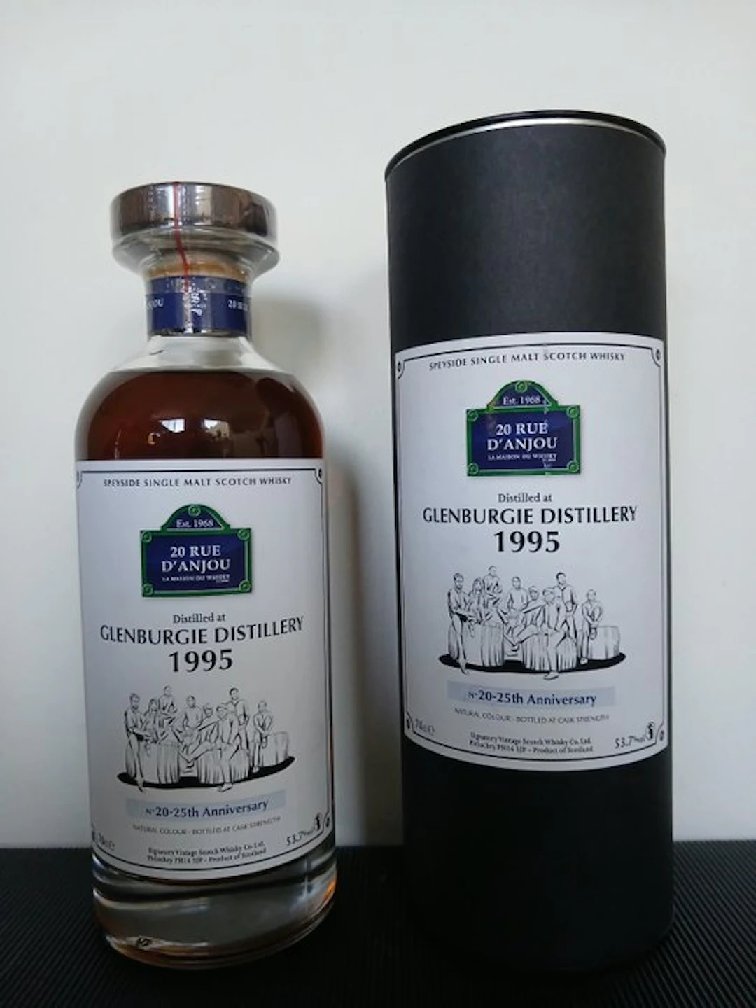 Glenburgie 1995 25 years old 20-25th Anniversary - La Maison du Whisky - b