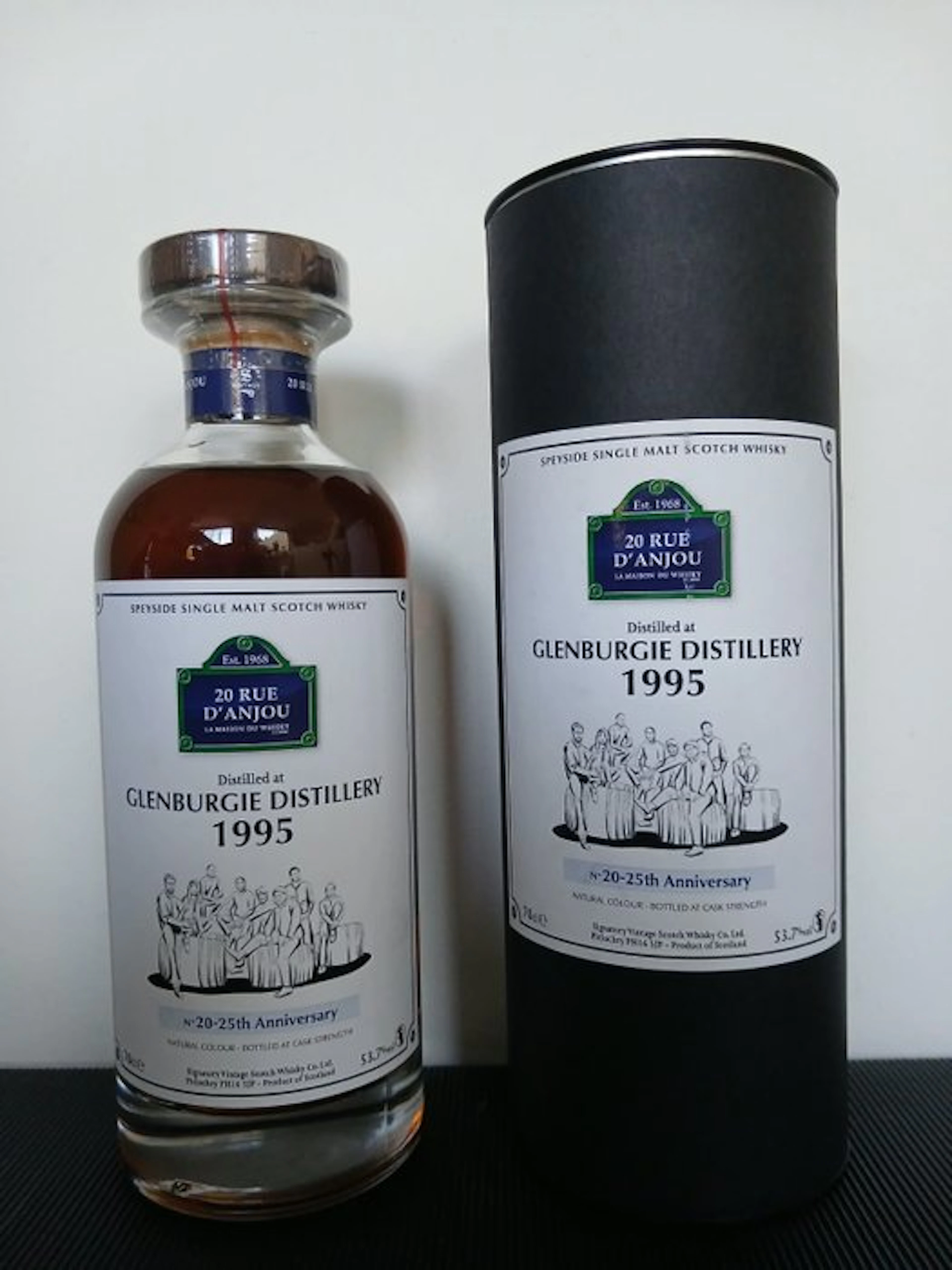 Glenburgie 1995 25 years old 20-25th Anniversary - La Maison du Whisky - b