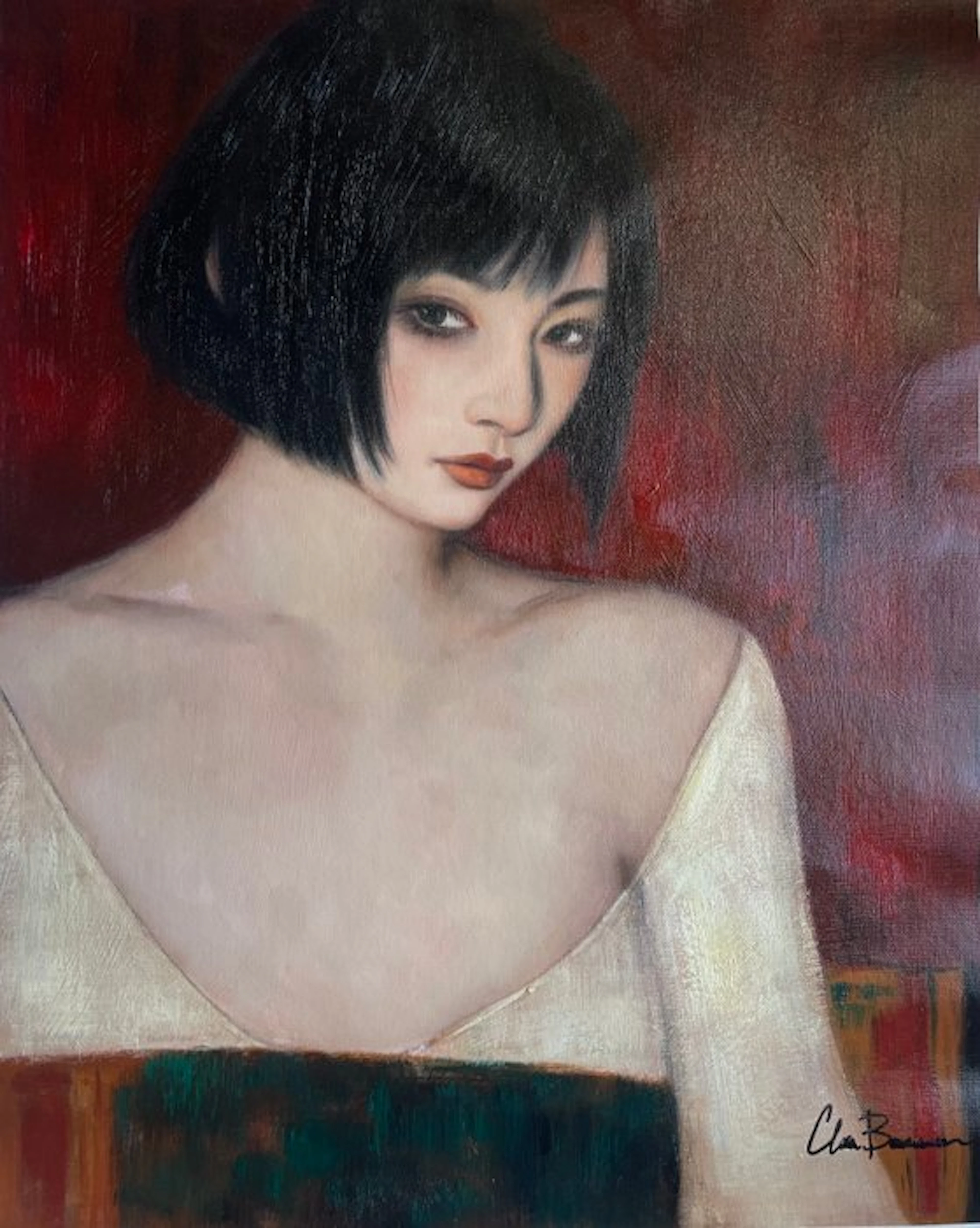Clara Beauvau (1987) - Eleganza in penombra