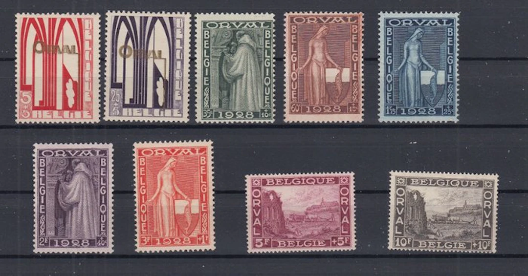 Belgium 1928 - 1st Orval - OBP : 258/266