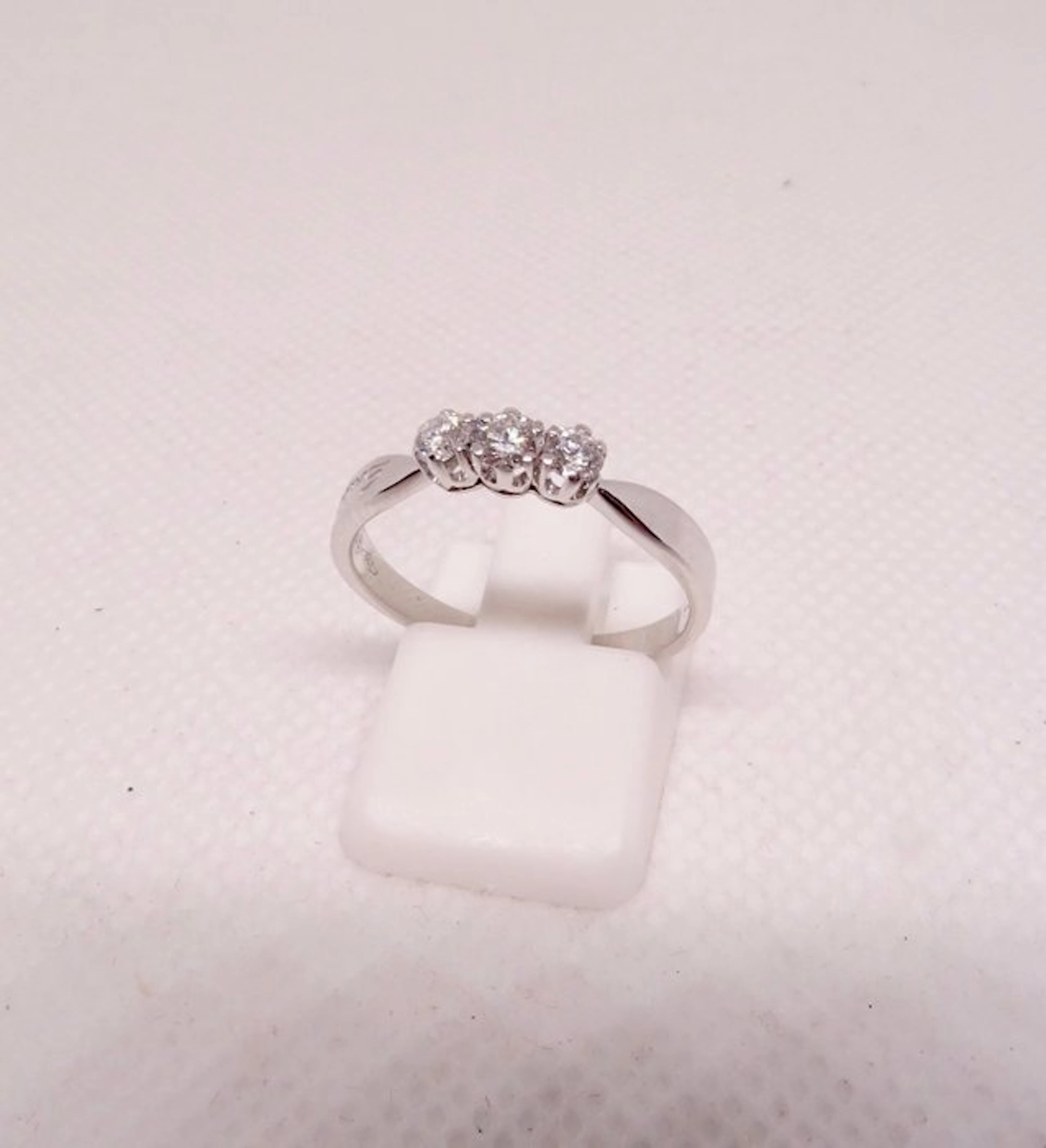 Salvini - Ring - 18 kt. White gold - 0.24ct. tw. Diamond (Natural)