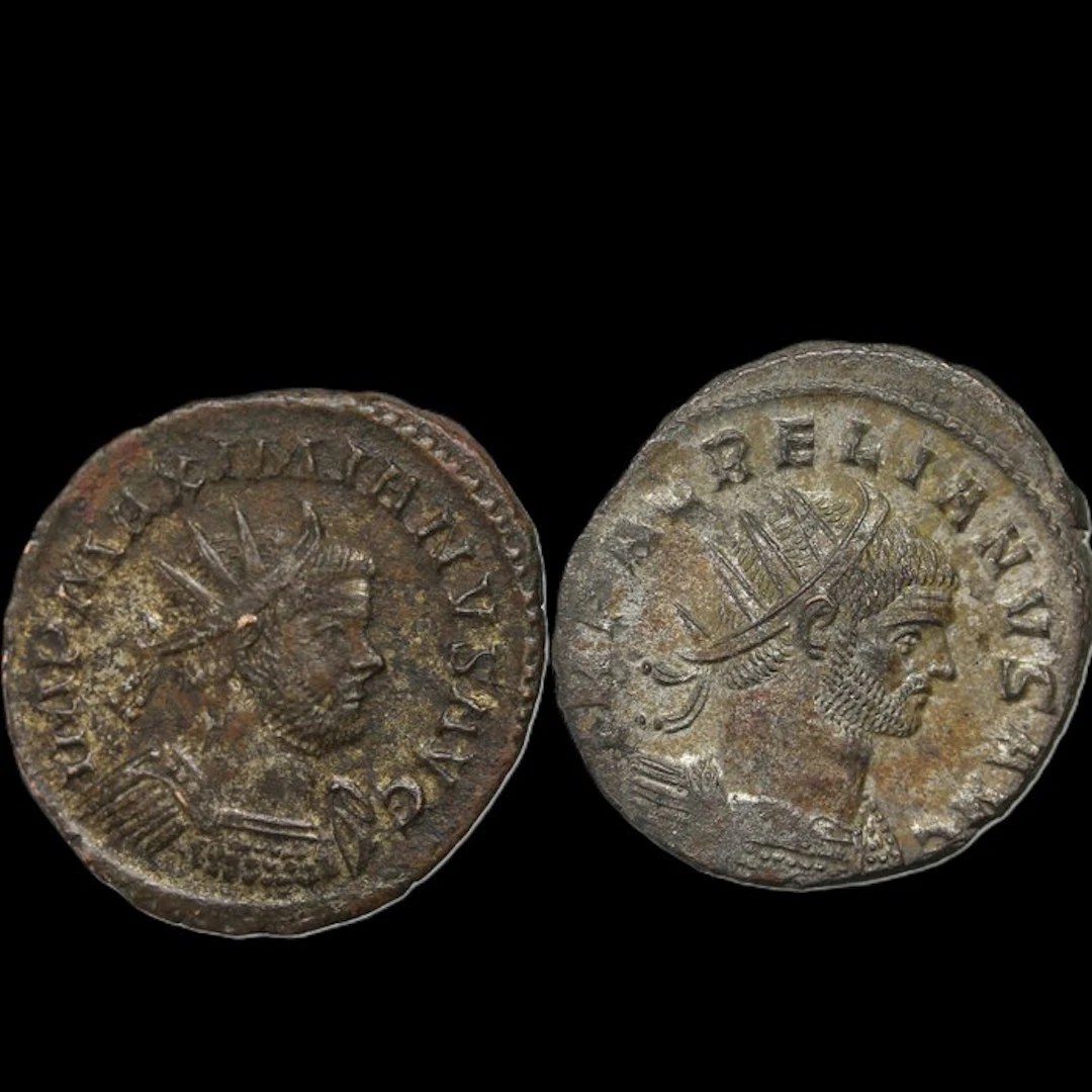 Roman Empire Lote de 2 Antoninianos: Aureliano
