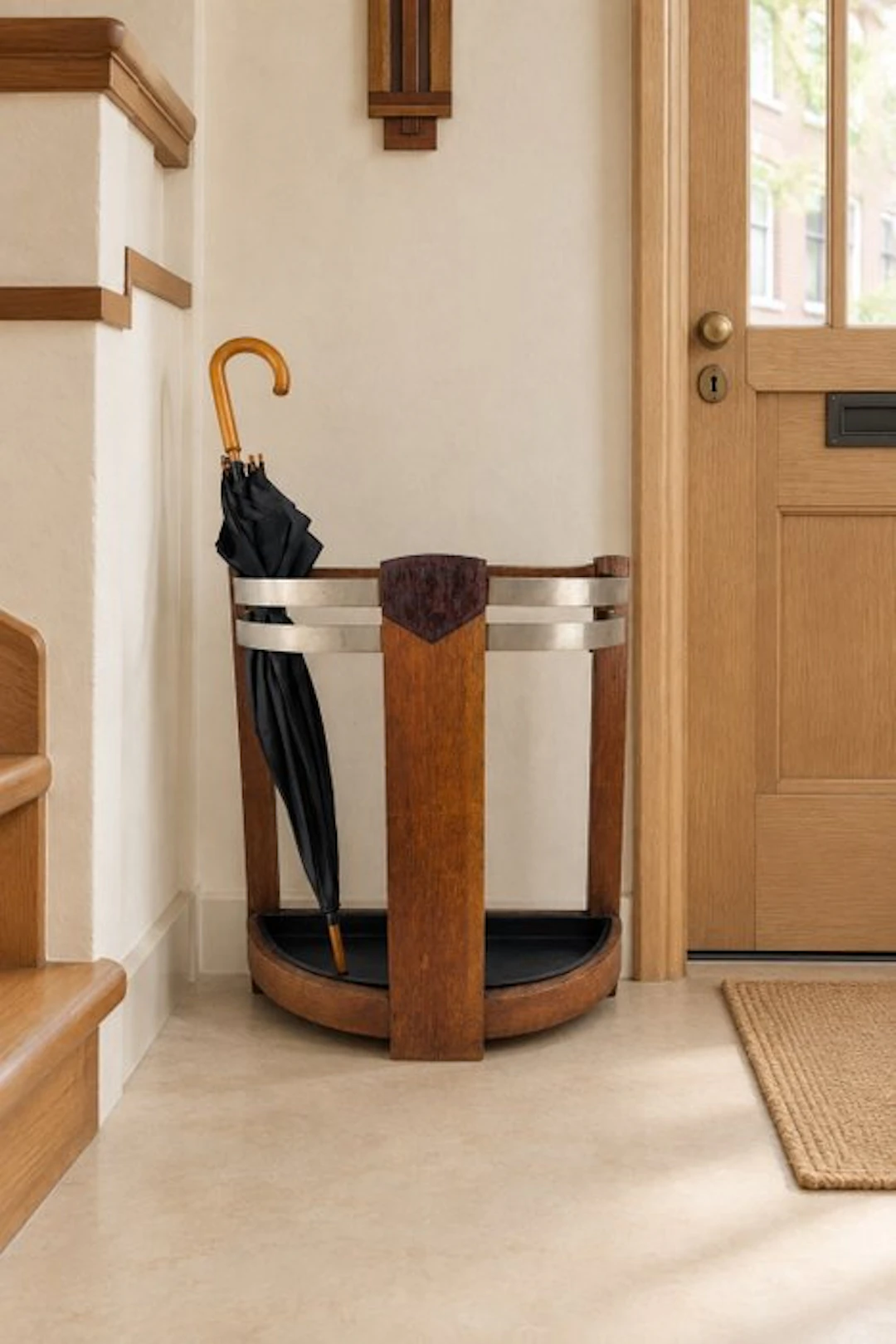 Umbrella stand/rack - Umbrella rack in the Amsterdam School style