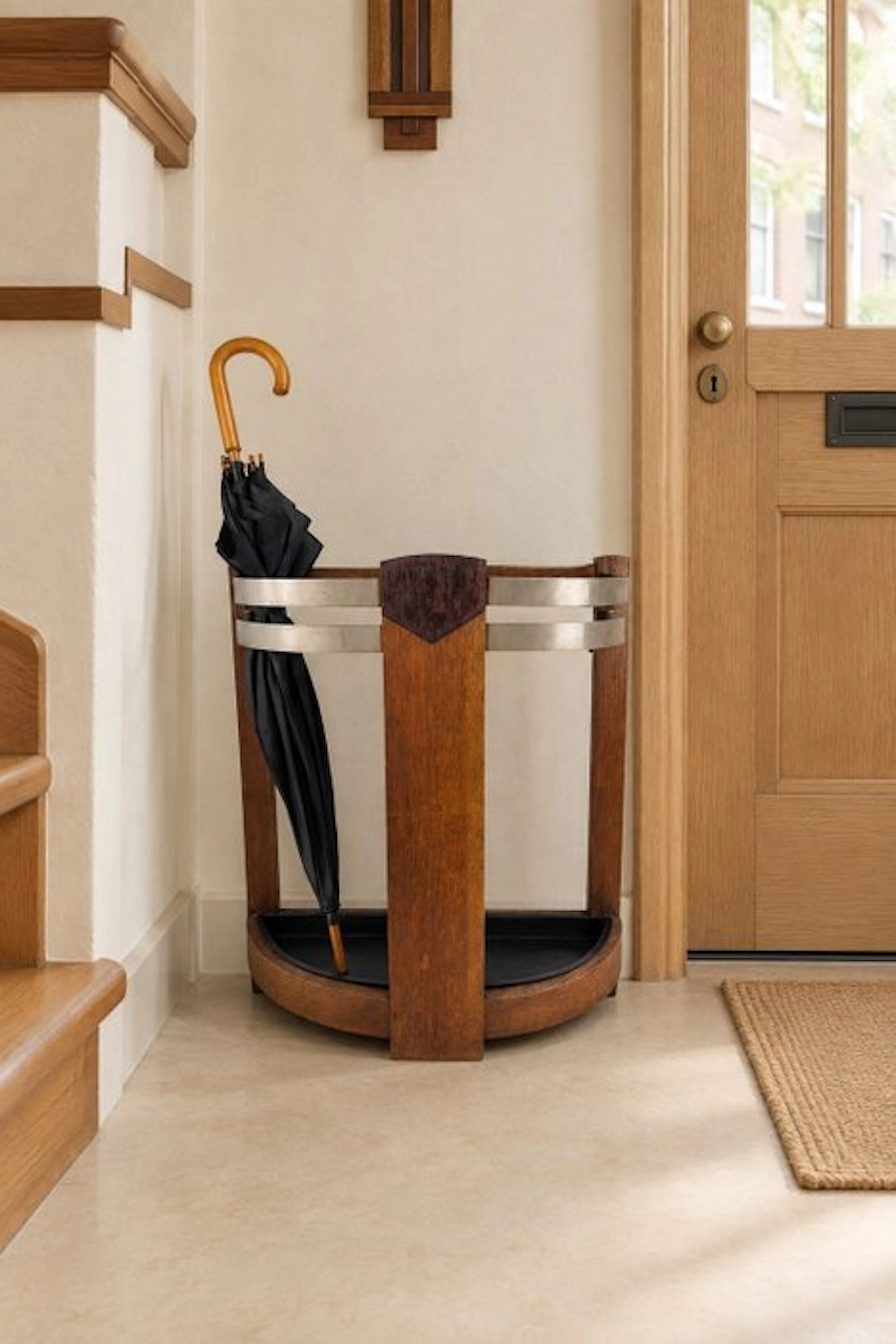 Umbrella stand/rack - Umbrella rack in the Amsterdam School style