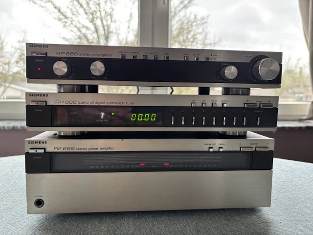 Siemens - RP 666 - RH 666 - RE 666 Hi-fi set - Multiple models