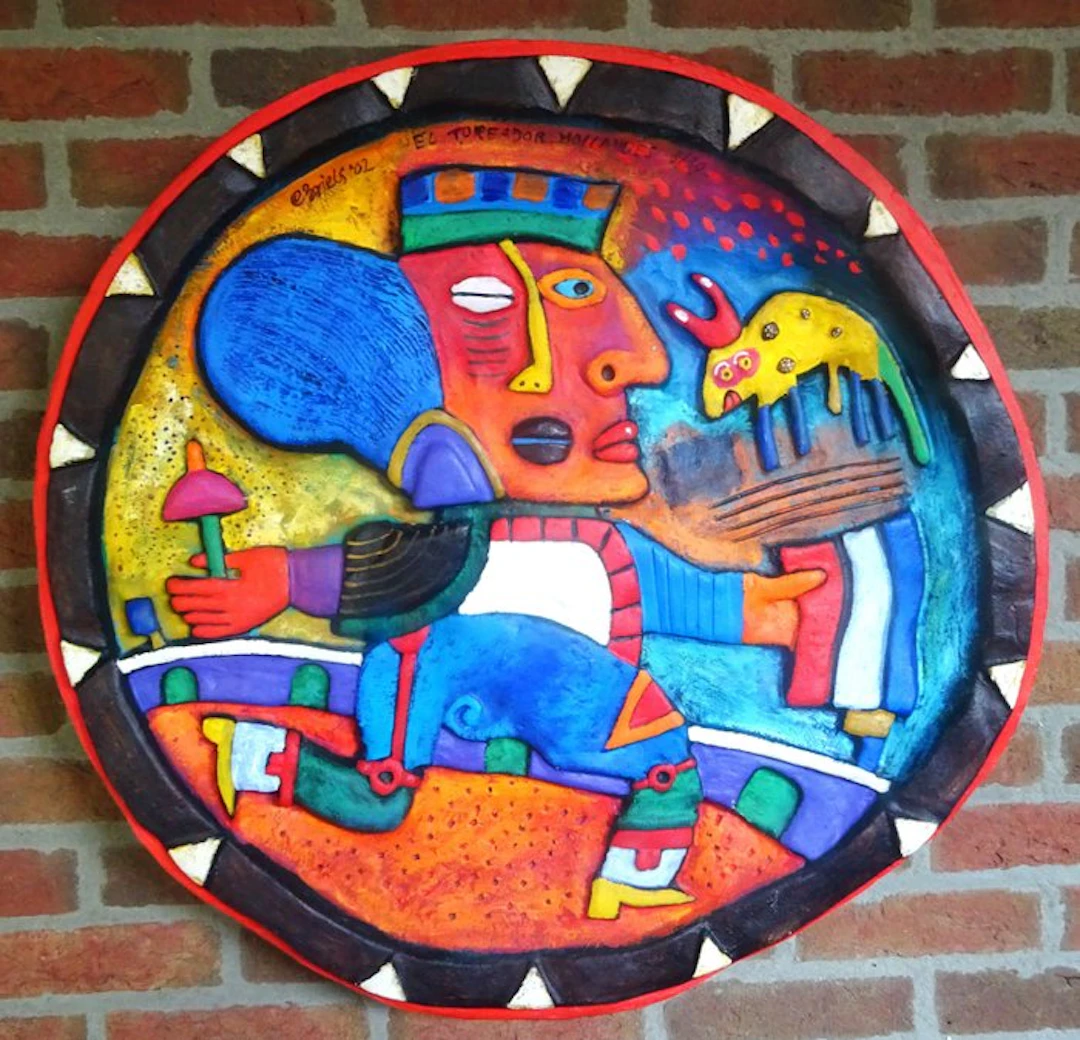 Clemens Briels - Wall plate - Nr