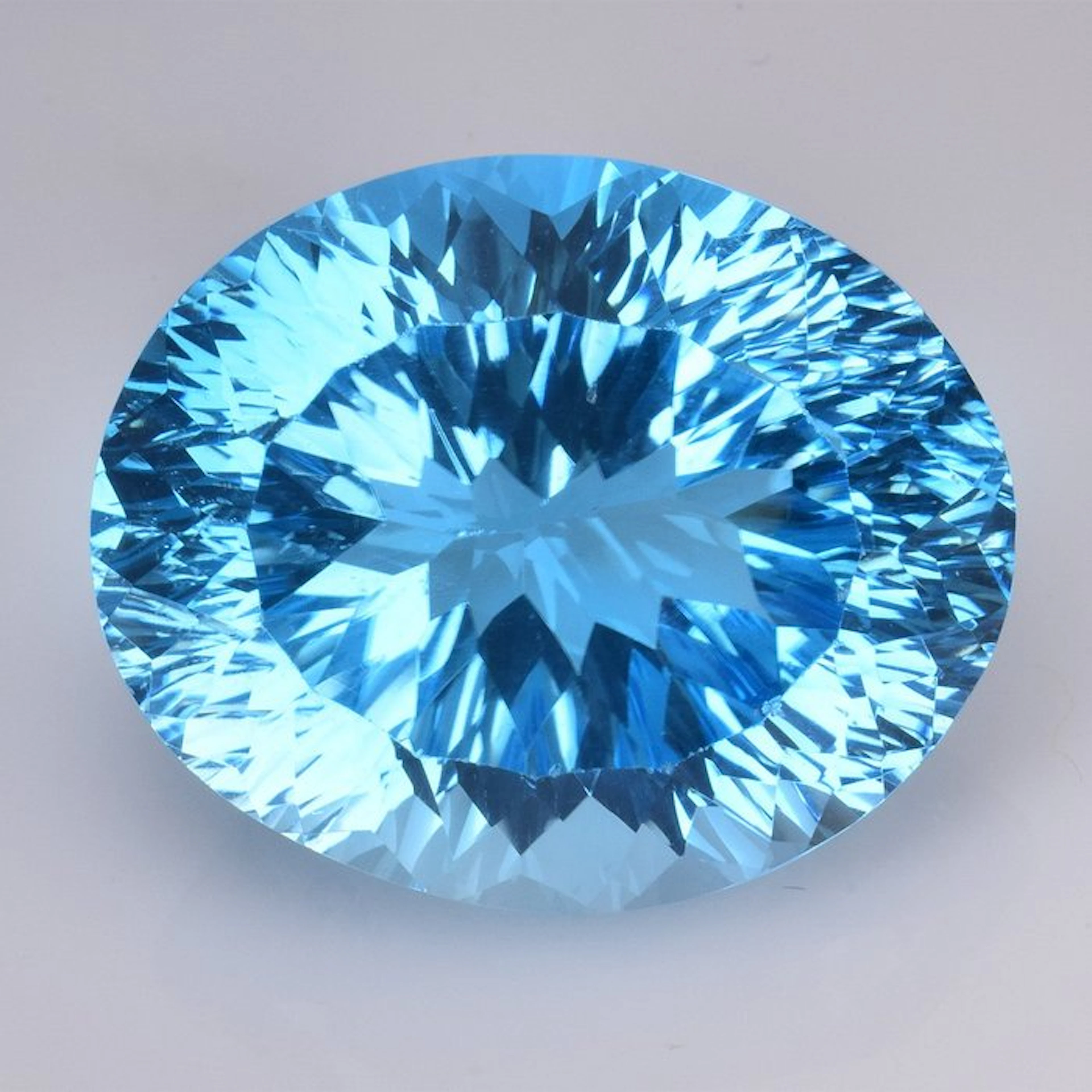 No reserve price - 1 pcs Blue Topaz - 35.84 ct - Antwerp...