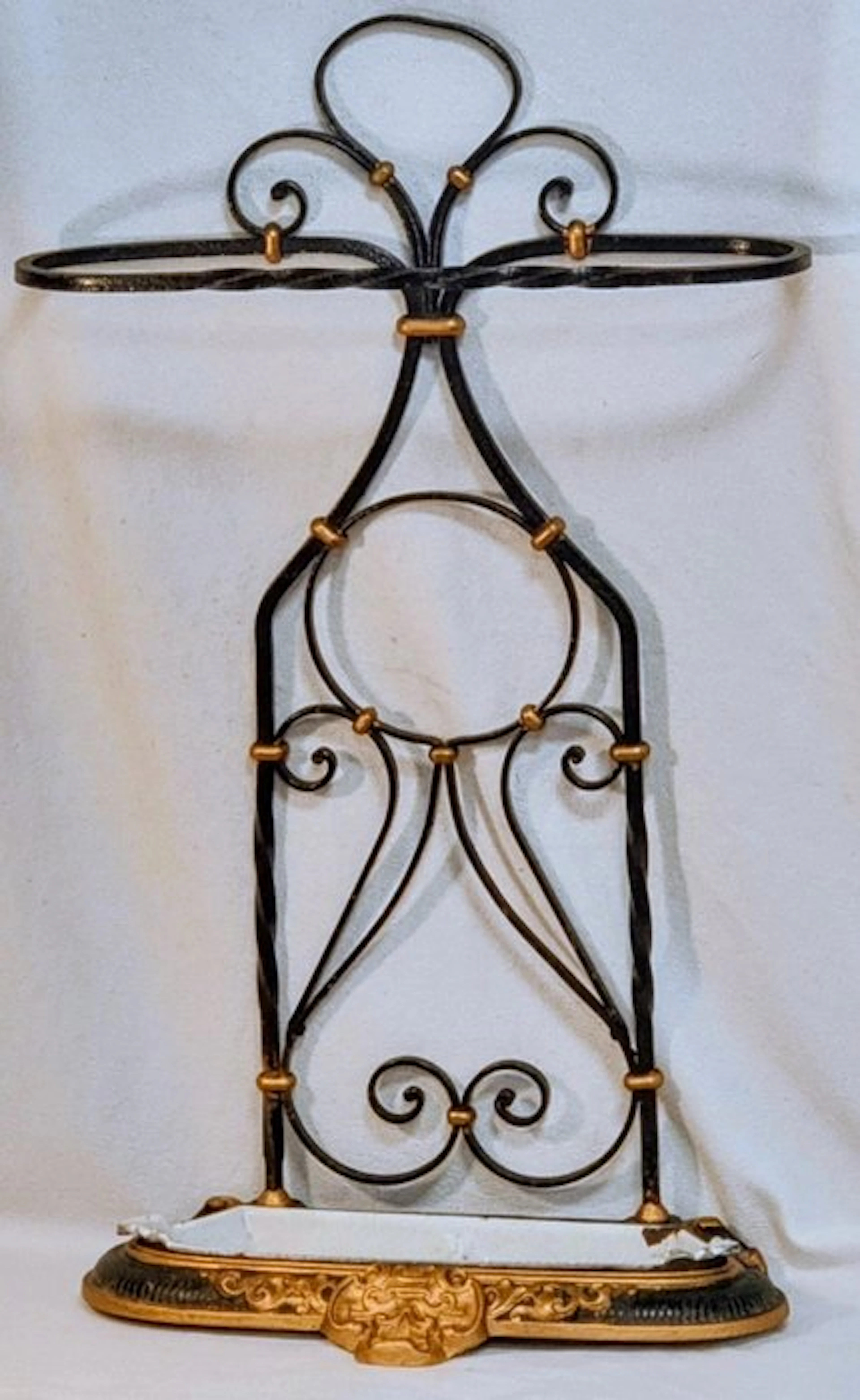 Stand - Wrought iron - Heavy umbrella stand