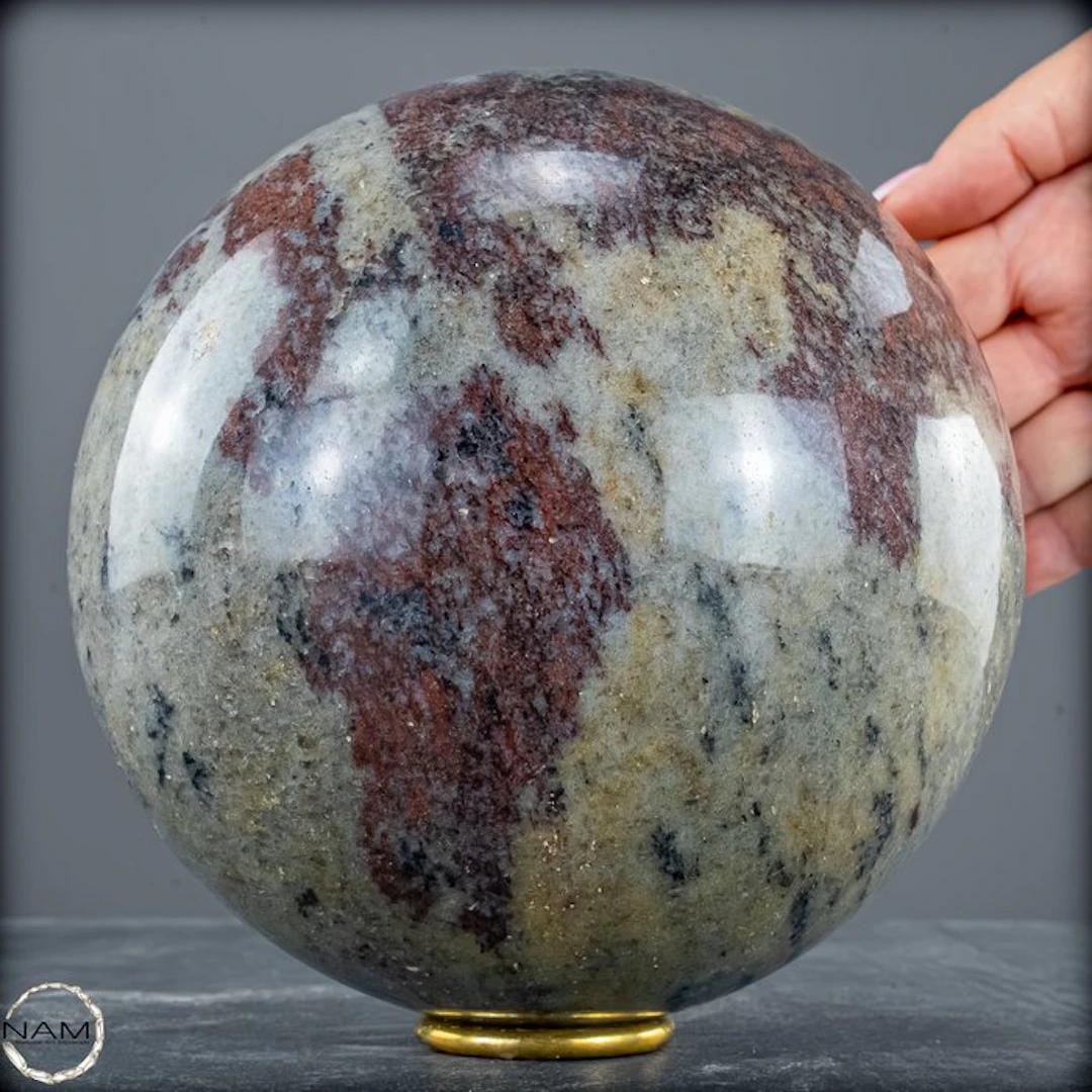 Beautiful Golden Aventurine Sphere- 5346.57 g