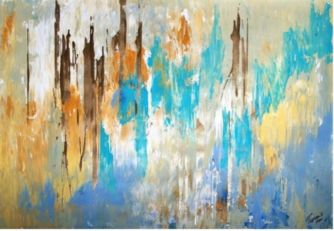 Bianca Pettrau (1972) - Ochre gold, de la serie Filon