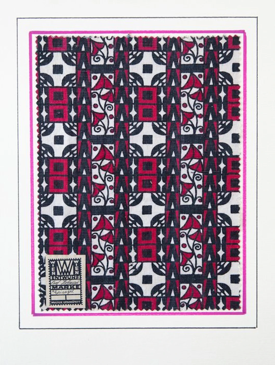 Wiener Werkstätte - Josef Hoffmann - Textile - 22 cm - 30 cm