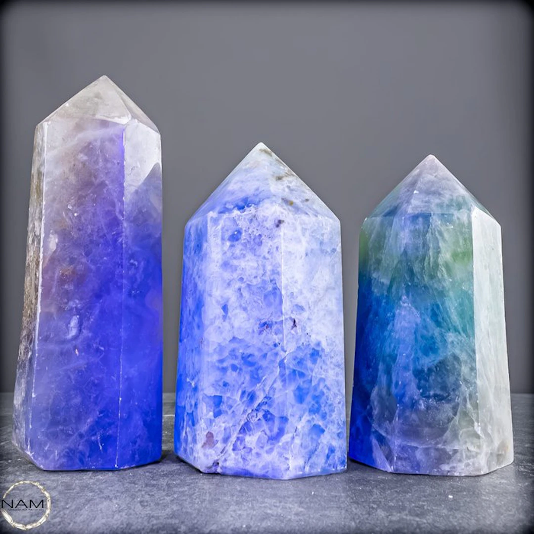 Fluorite Obelisk – A Masterpiece of Nature with...