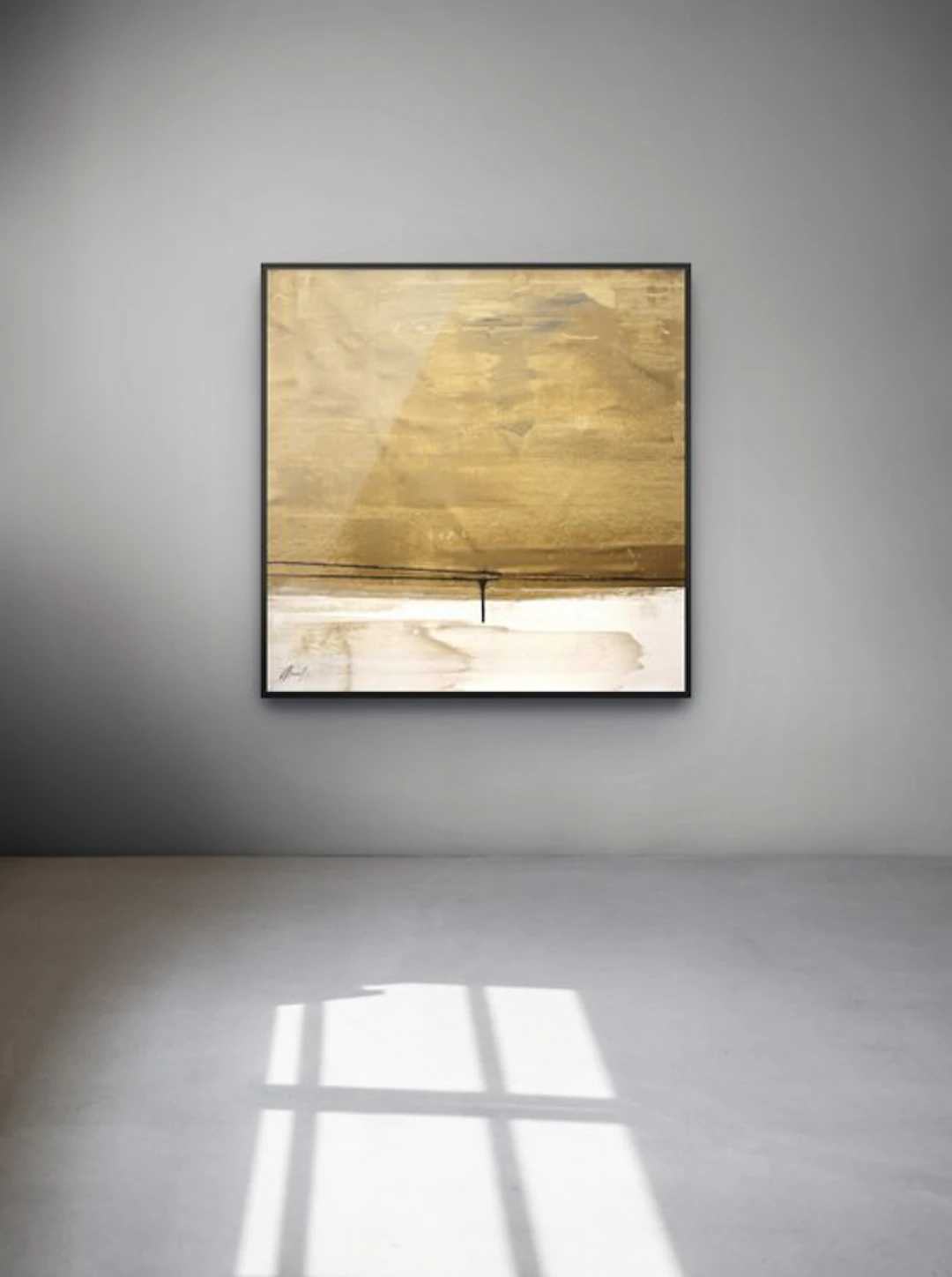 Giuseppe Panzica - Vol. 3922 - Oro (100X100 XXL) NO RESERVE