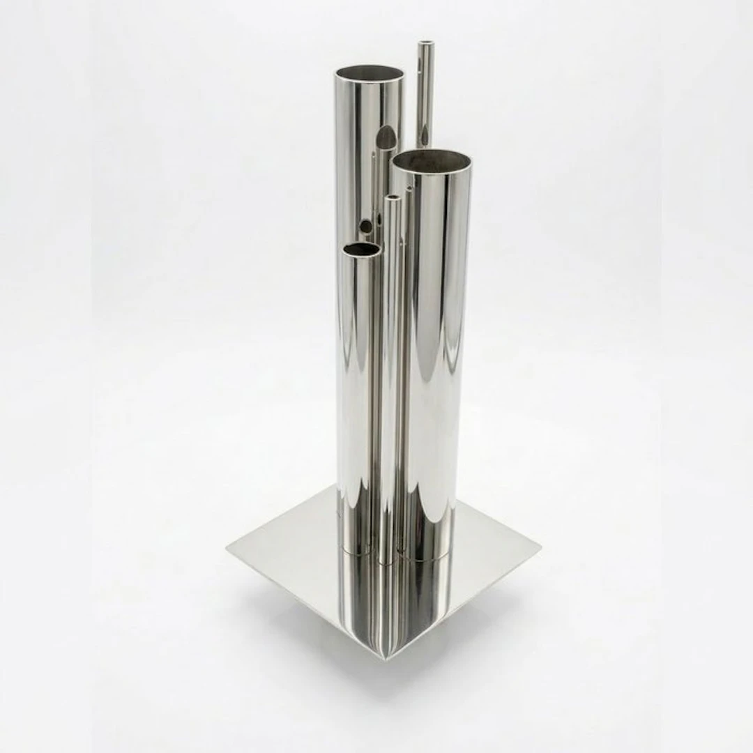 Christofle - Single-flower vase - Organs - Silverplated