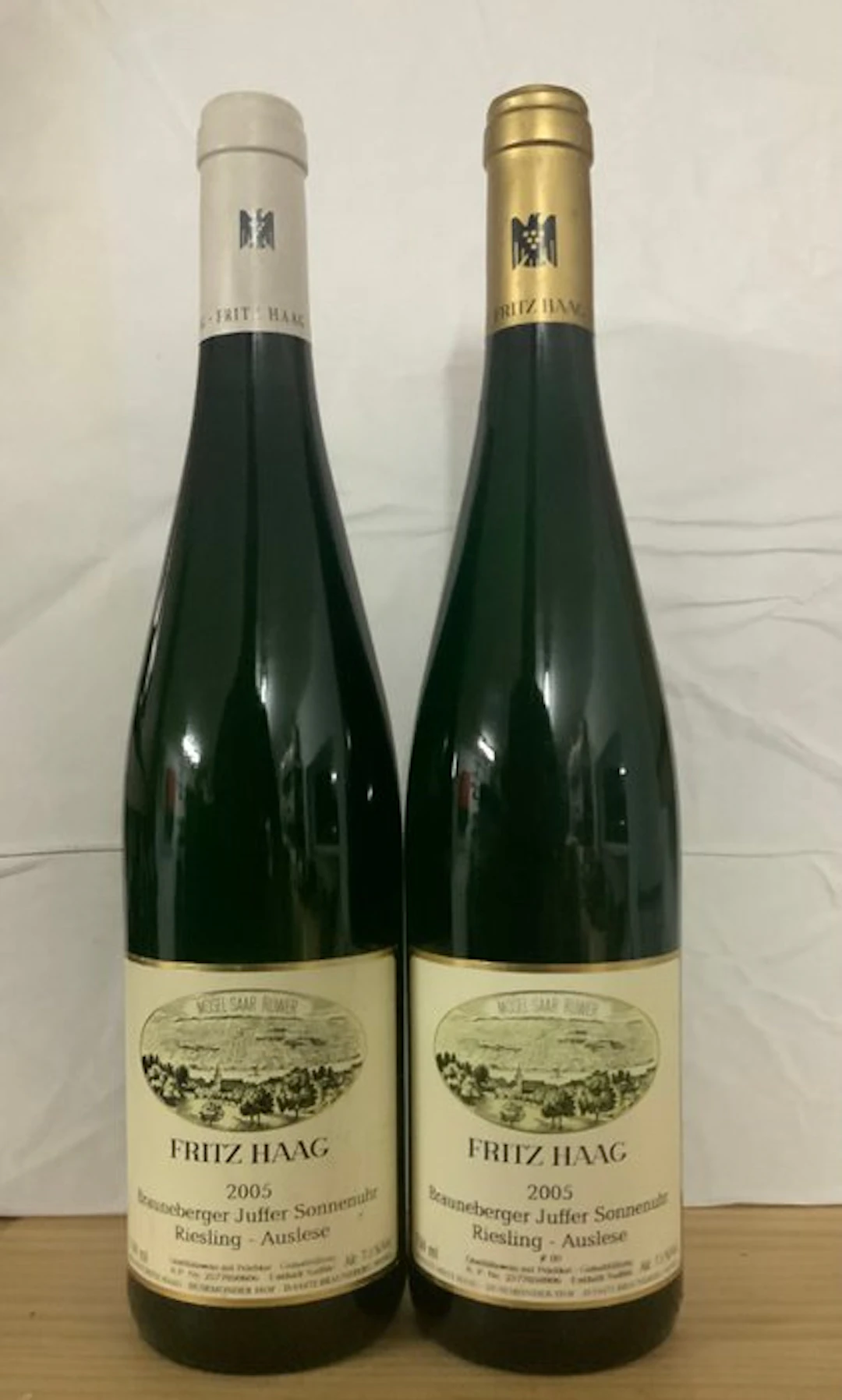 2005 Brauneberger Juffer Sonnenuhr & 2005 Brauneberger...