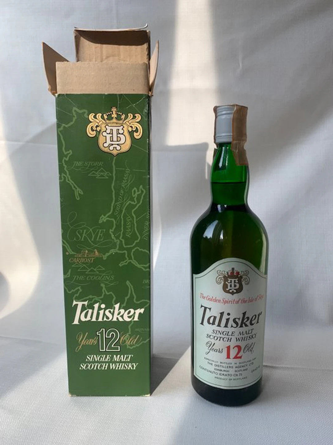 Talisker 12 years old - The Distillers Agency Ltd - b. 1970s - 75cl