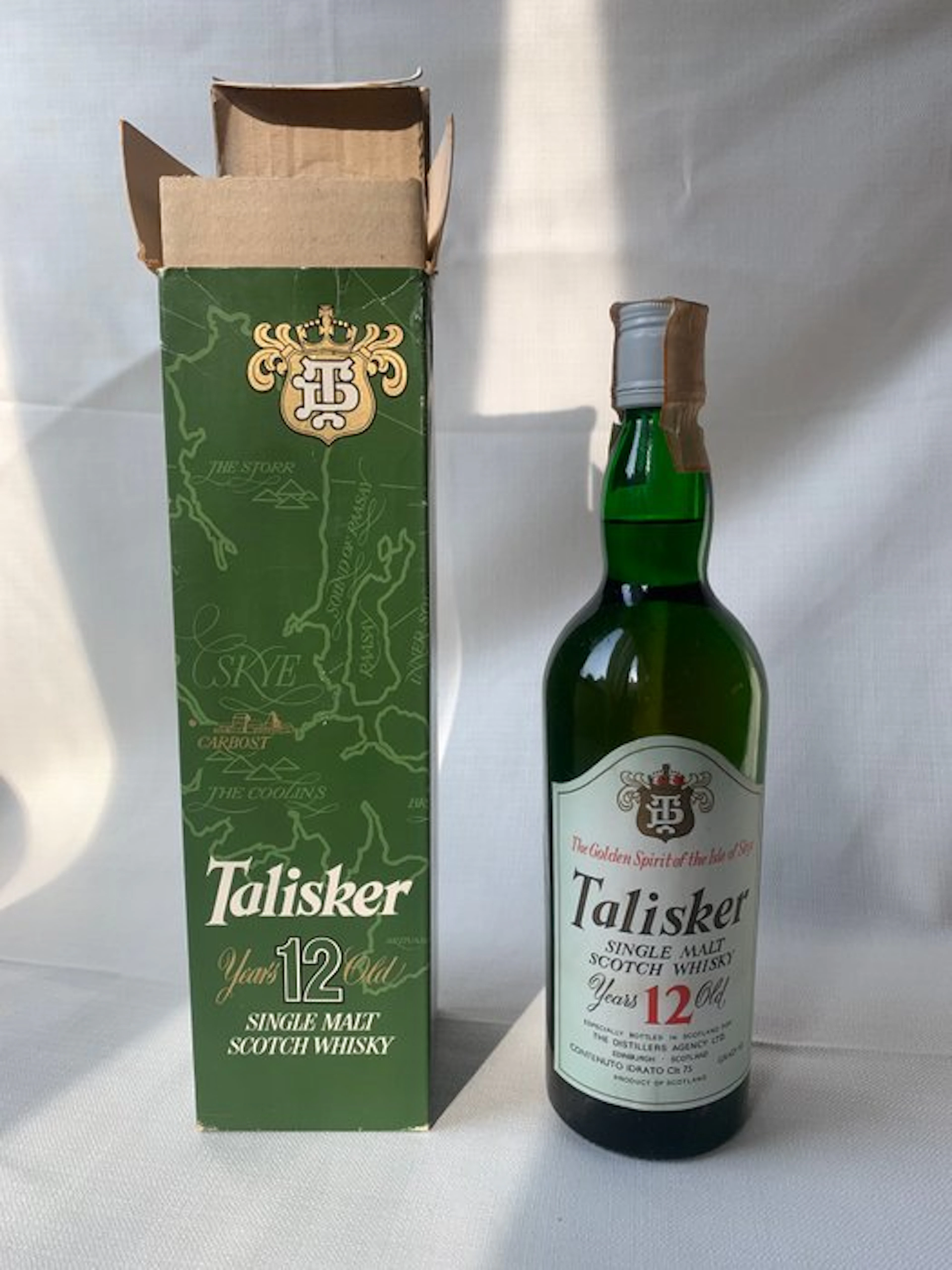 Talisker 12 years old - The Distillers Agency Ltd - b. 1970s - 75cl