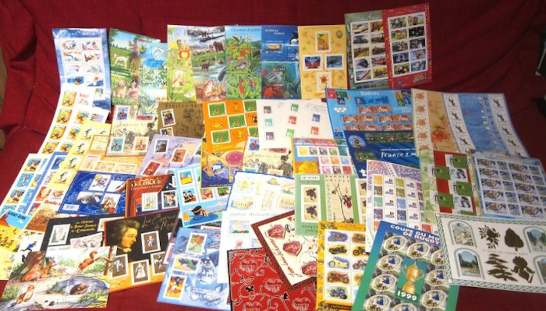 France 2000/2007 - Lot worth 220 euros of facial...
