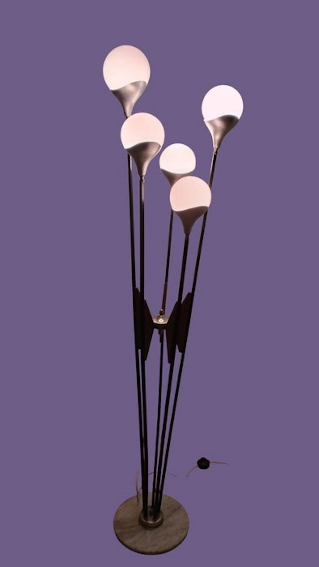 Lamp - little tree - Opaline glass