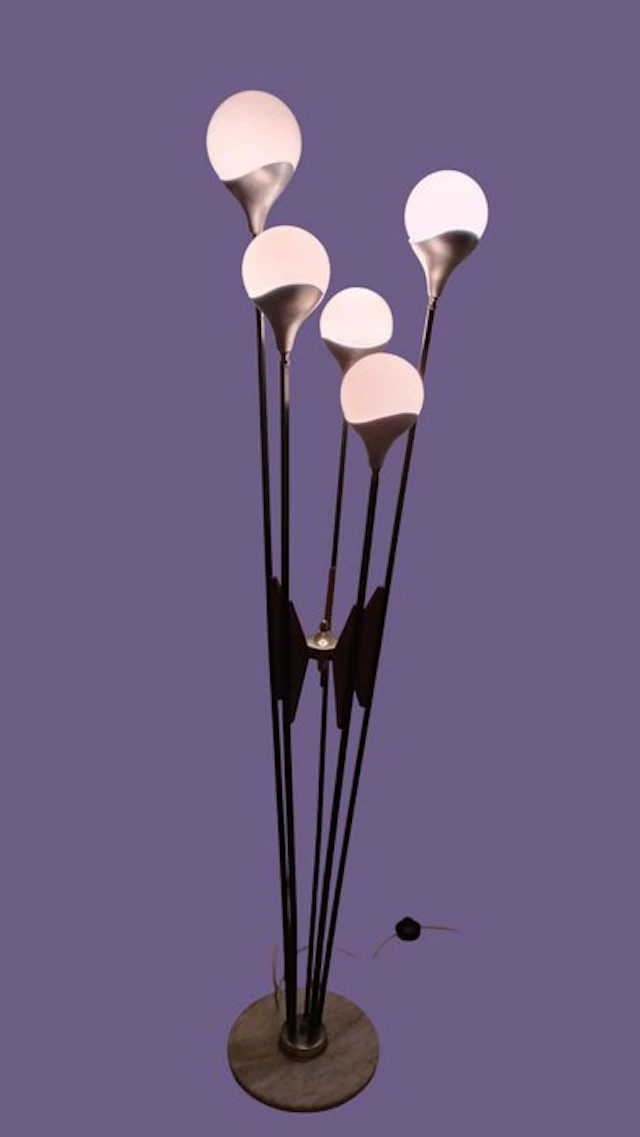 Lamp - little tree - Opaline glass