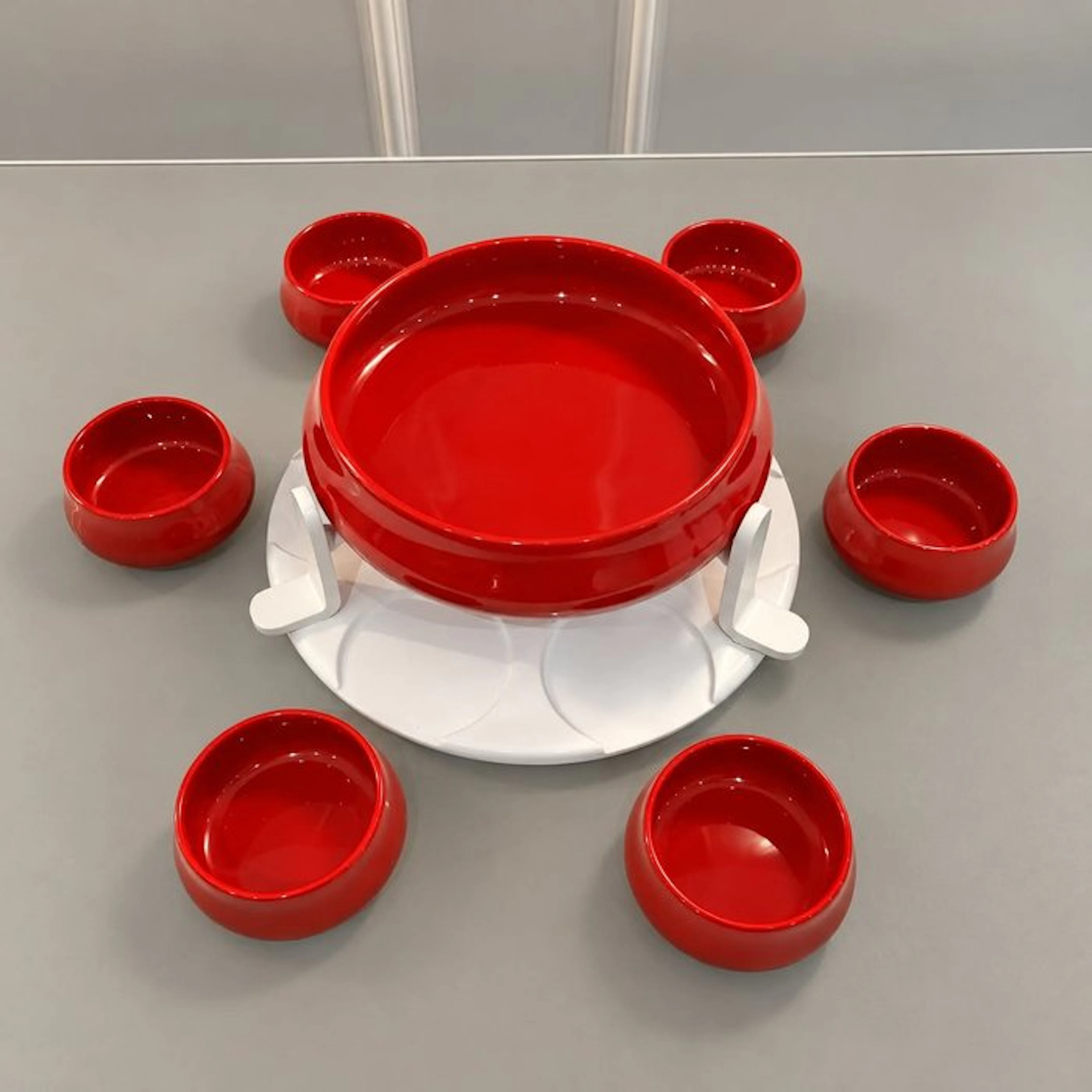 SIC Italy - Table service for 6 - Ceramic, Wood