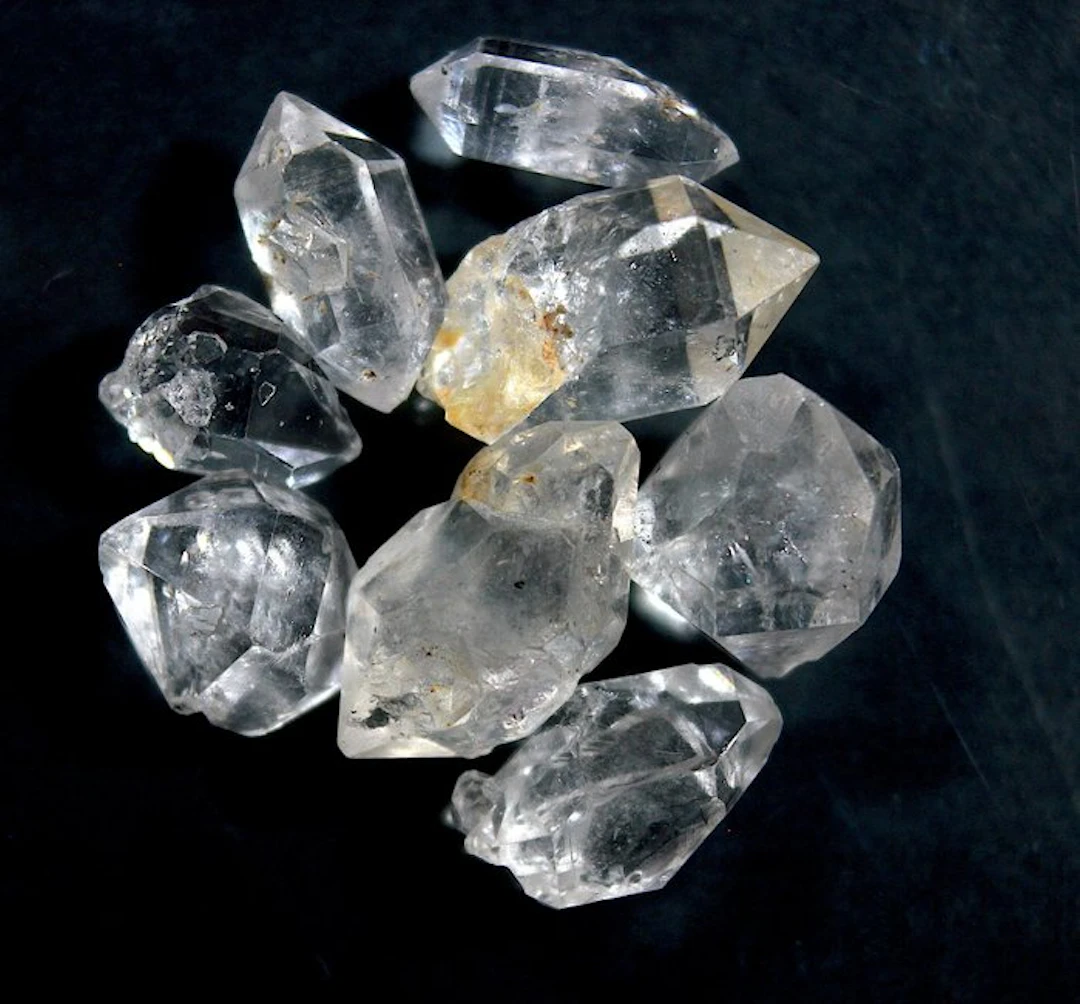 No Reserve - Lot 17.30 Herkimer Diamond-type Doubly...