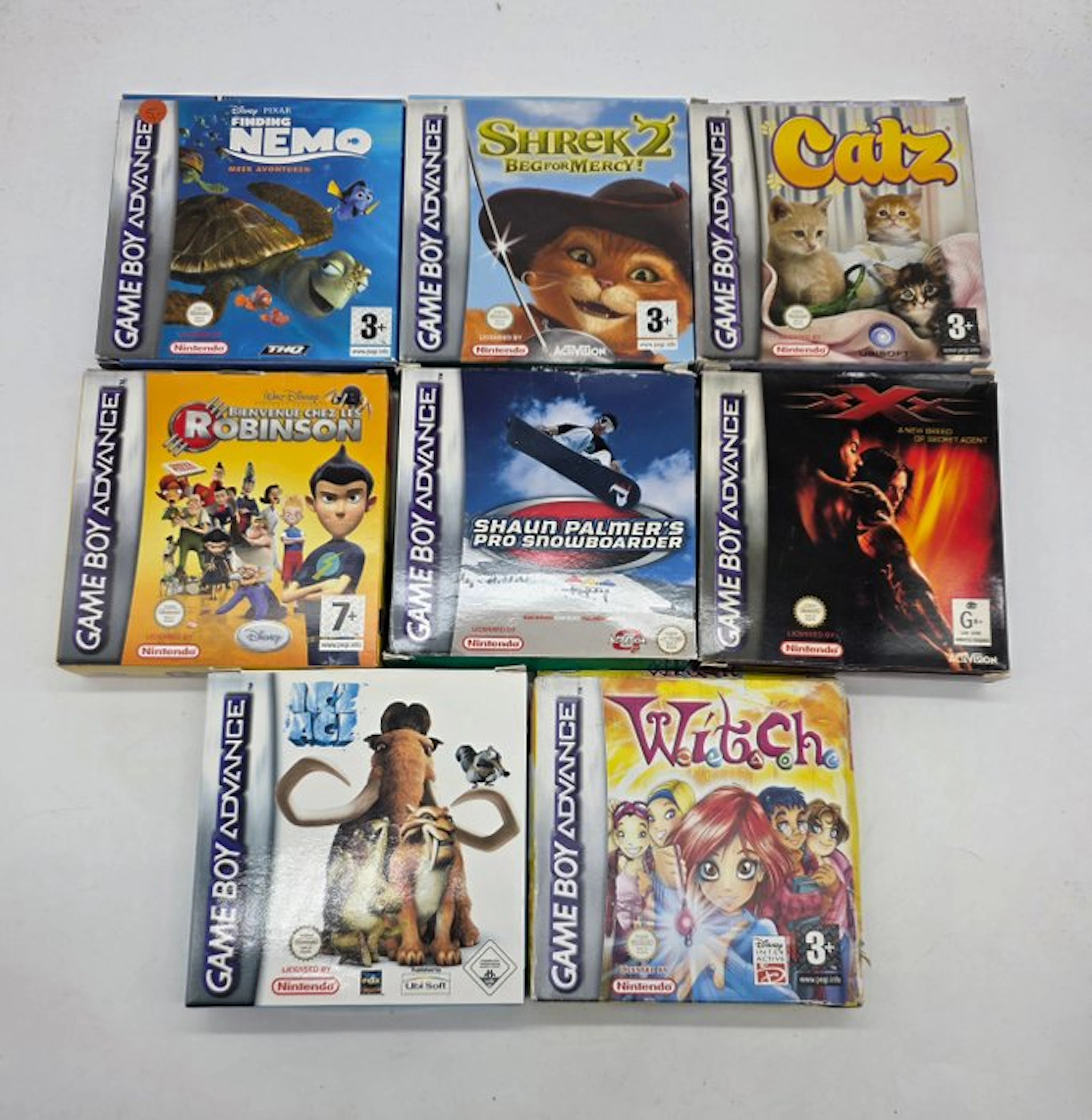 Nintendo - Gameboy Advance - Old stock - GBA - Lot of 8...