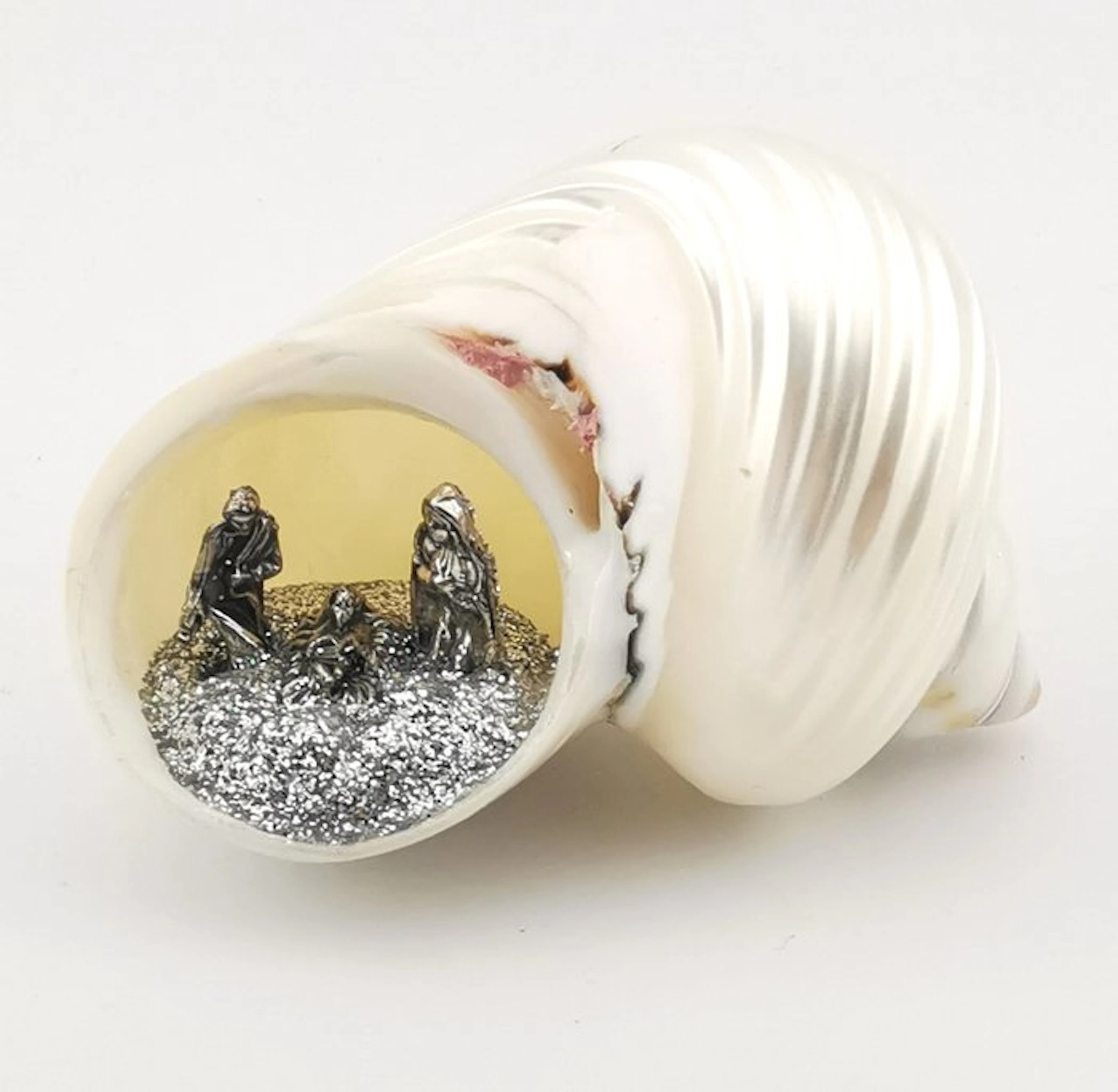 Nativity scene - Mother of pearl - Italian craftsmanship