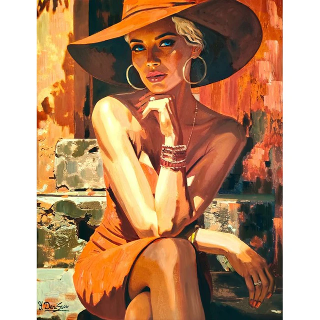 Yuri Denissov - La belle inconnue au chapeau rouge