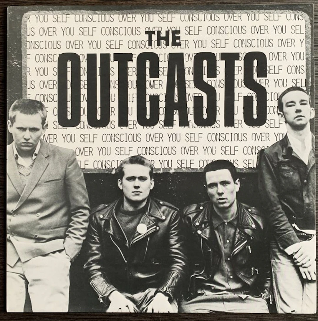The Outcasts - self conscious over you - Vinyl record - 1979