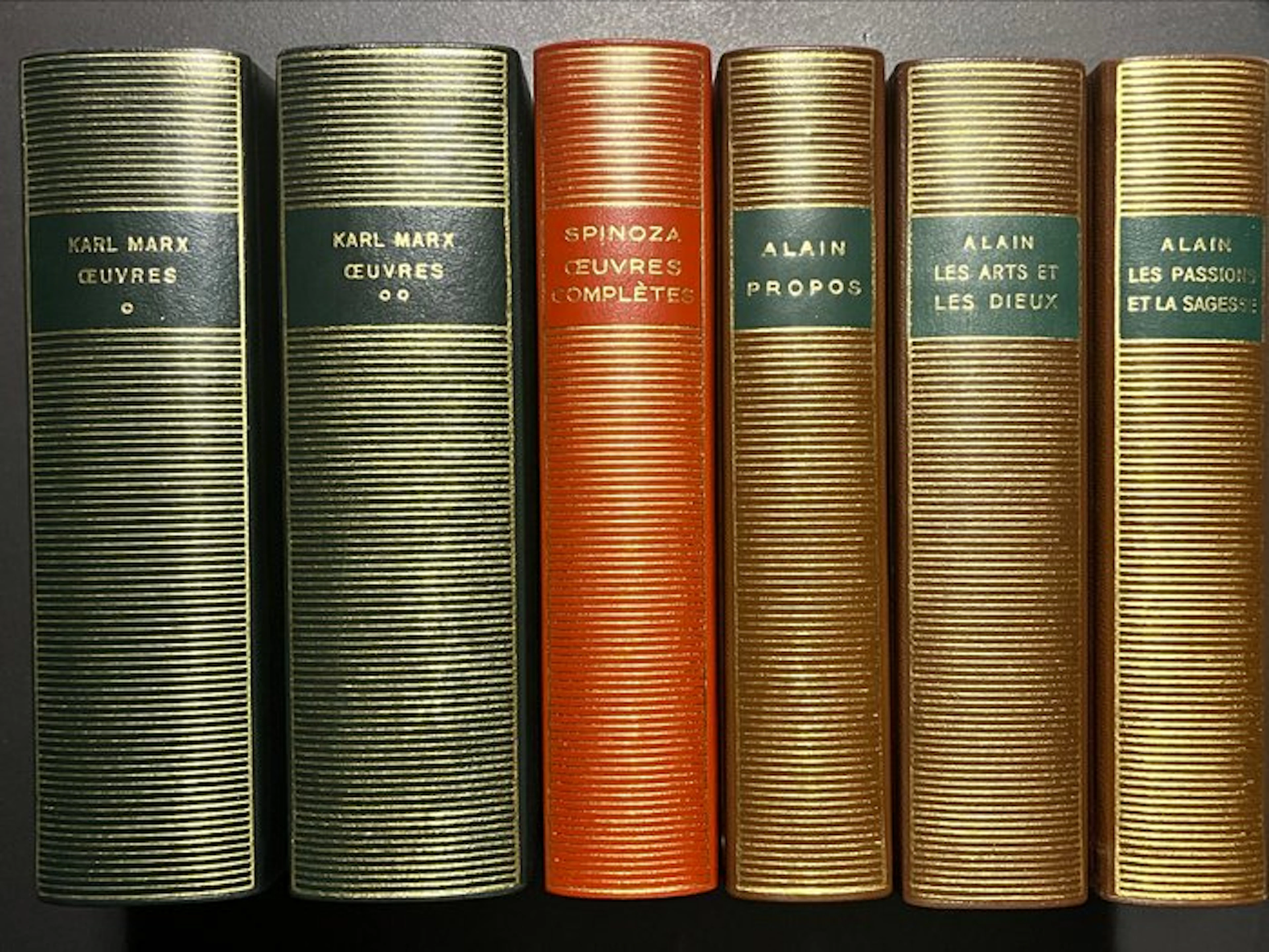 Alain; Baruch Spinoza; Karl Marx - Bibliothèque de la...