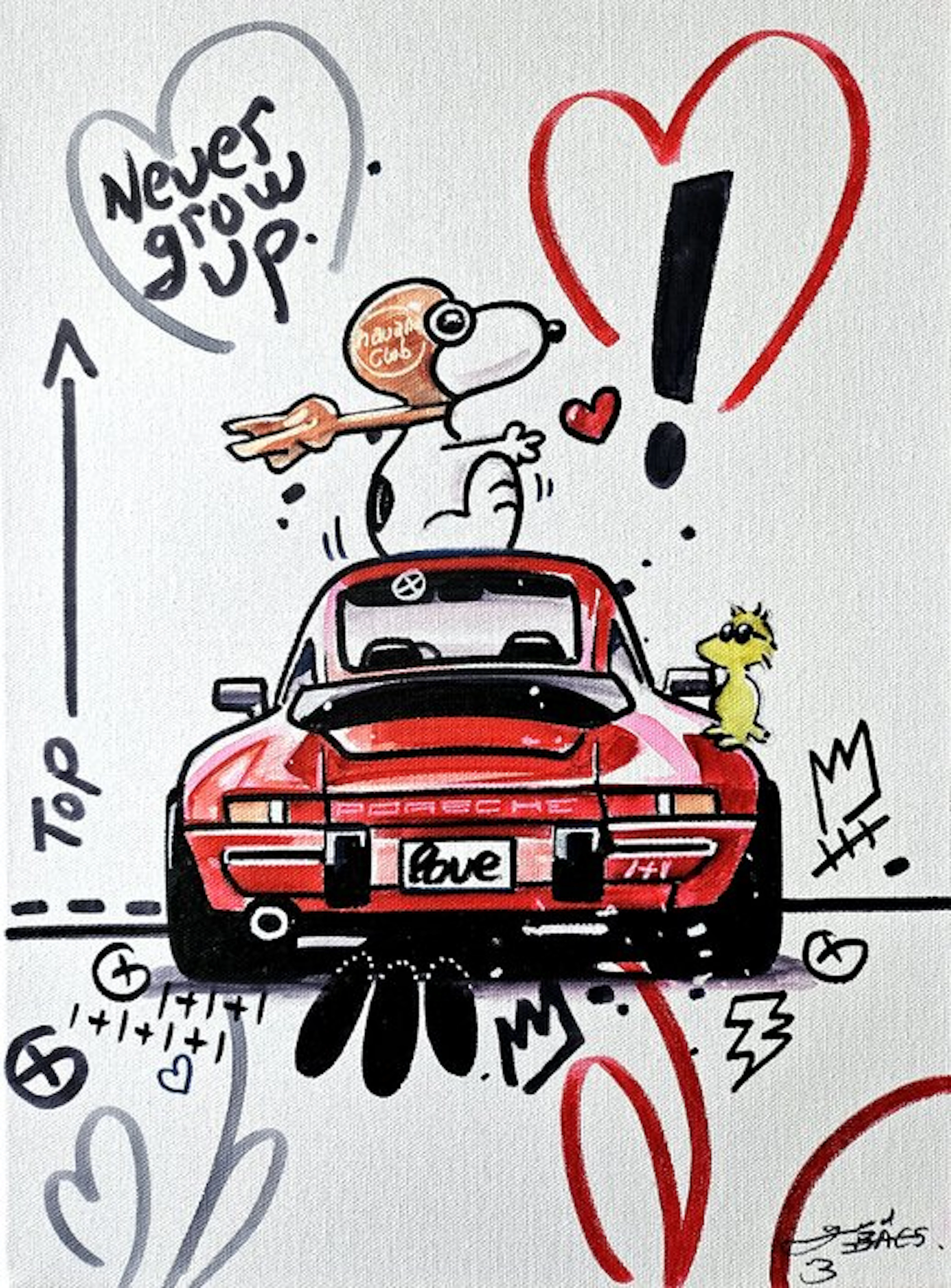 Artwork - Porsche - Porsche 911 - Original painting...