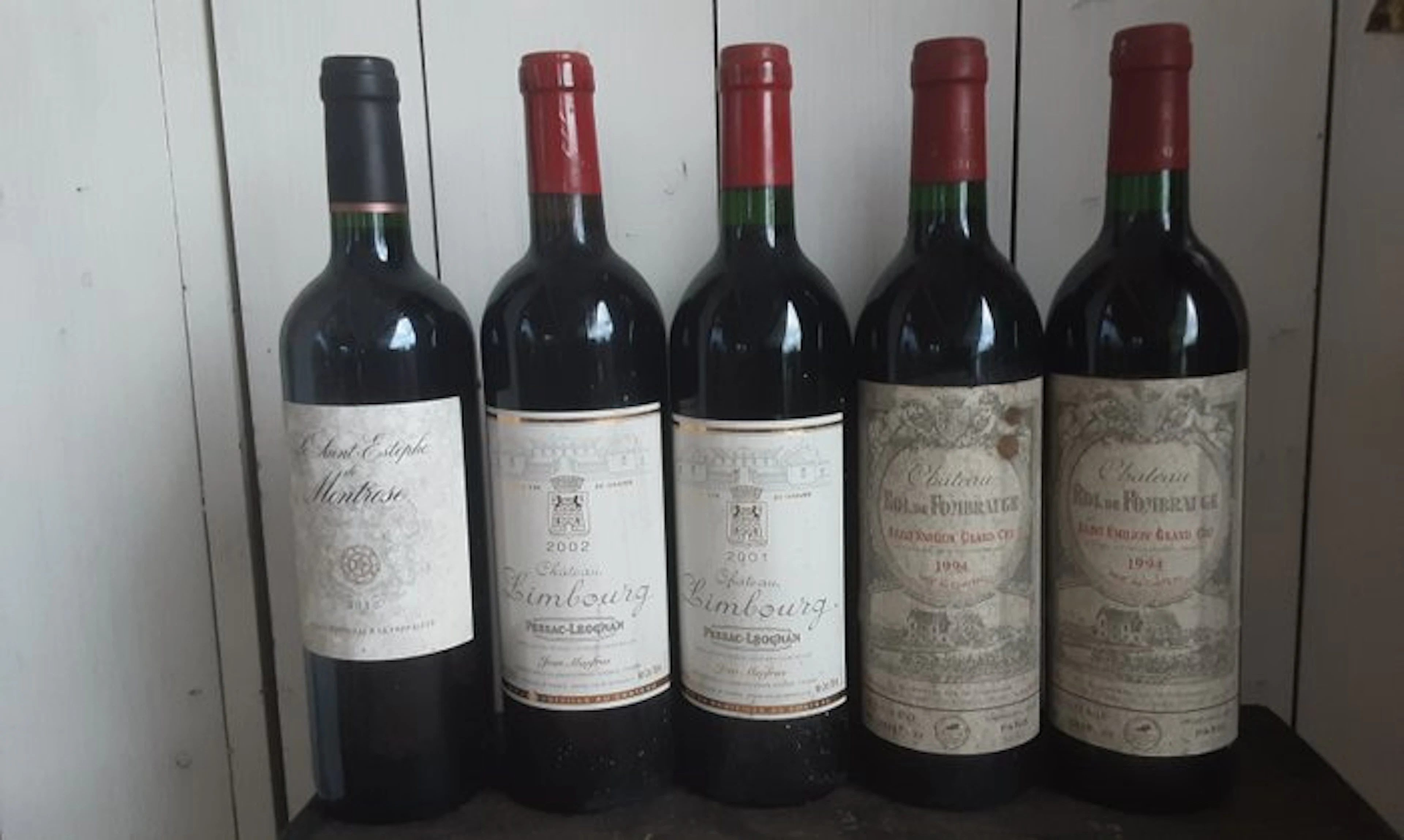 2010 Le Saint-Estèphe de Montrose; 2002 2001 Château...