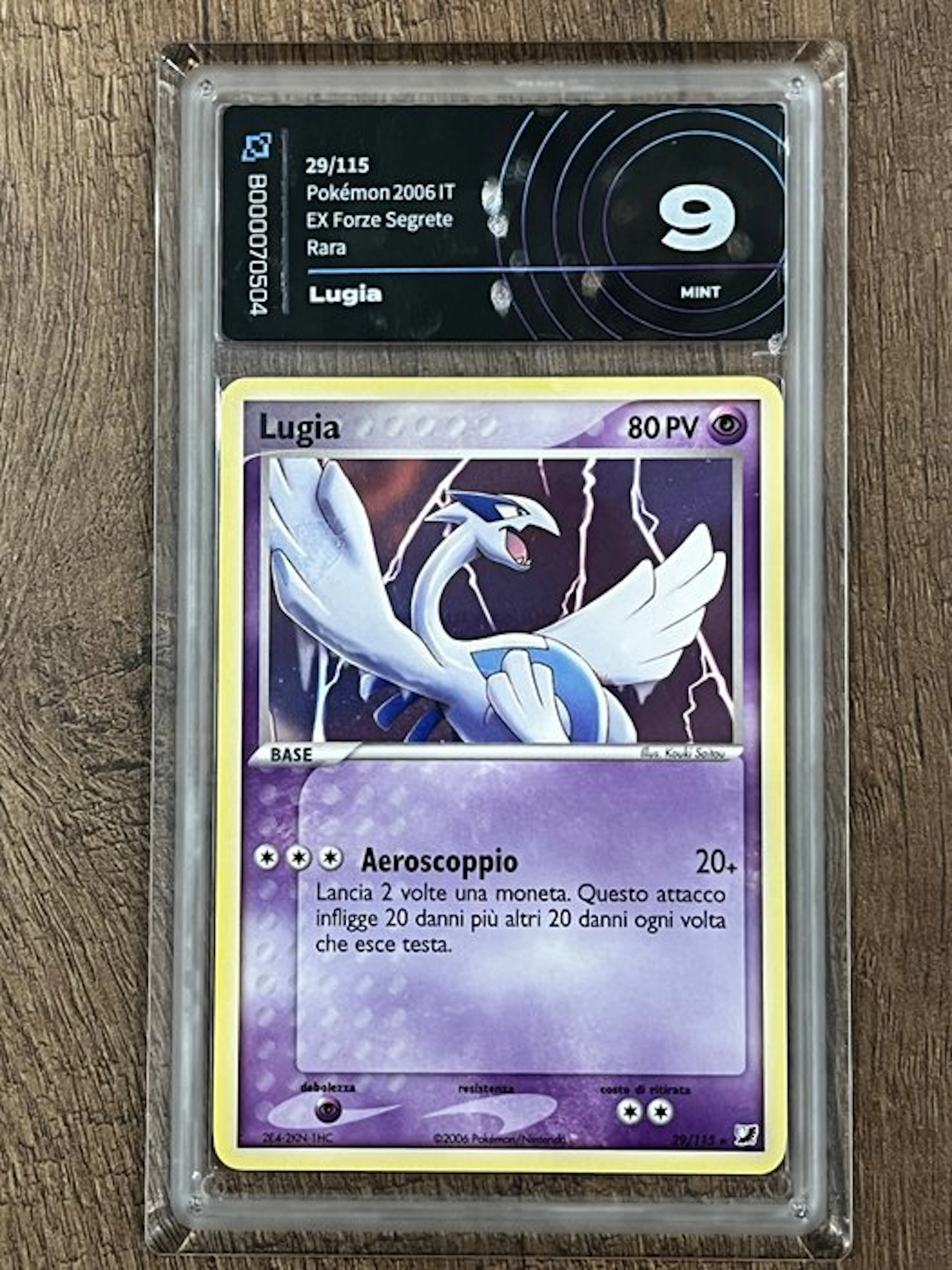 Pokémon - 1 Graded card - Lugia 29/115 - AI grading 9...
