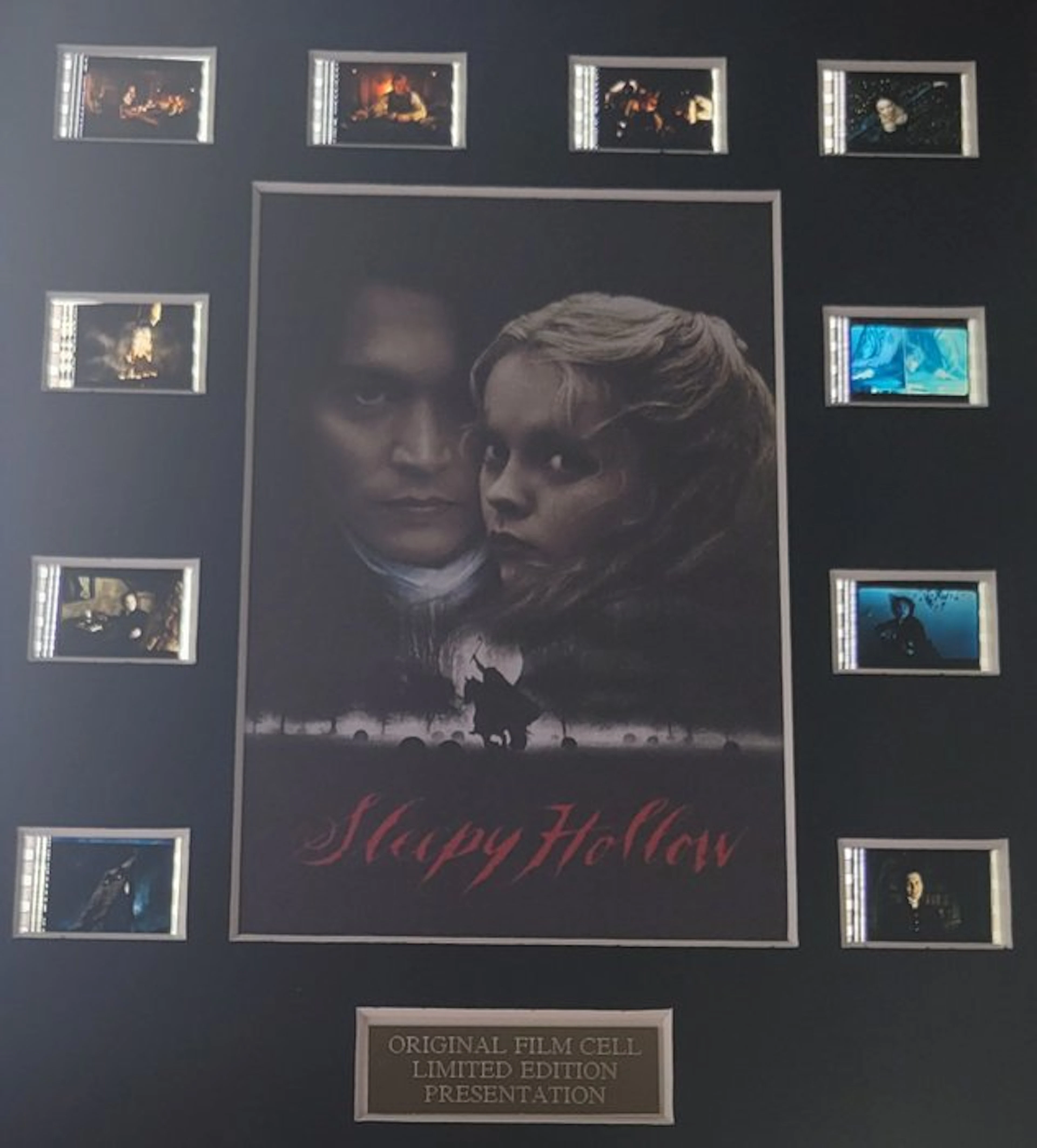 Sleepy Hollow - Framed Film Cell Display with COA