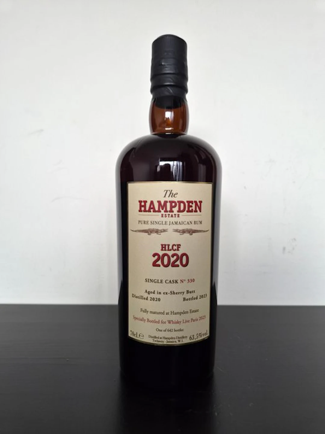 Hampden 2020 Velier - HLCF Single Cask Nº330 - Whisky Live Paris - b