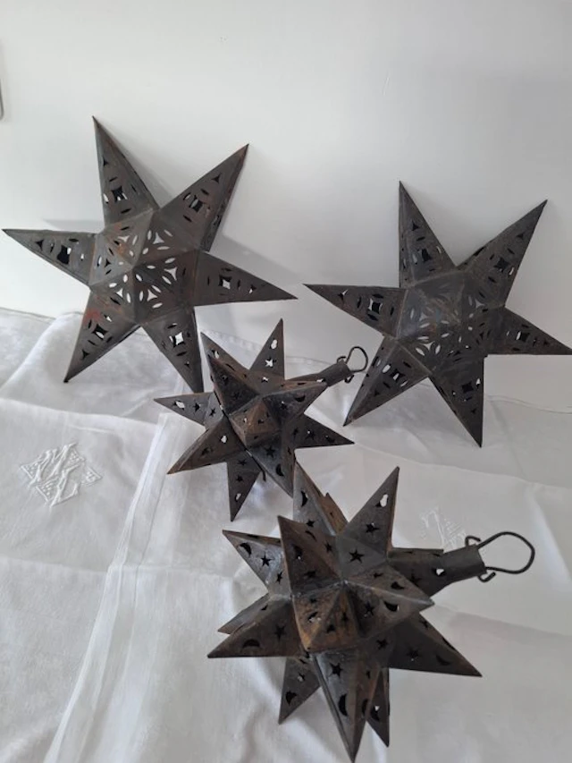 Christmas decoration (4) - Alloy - Stars