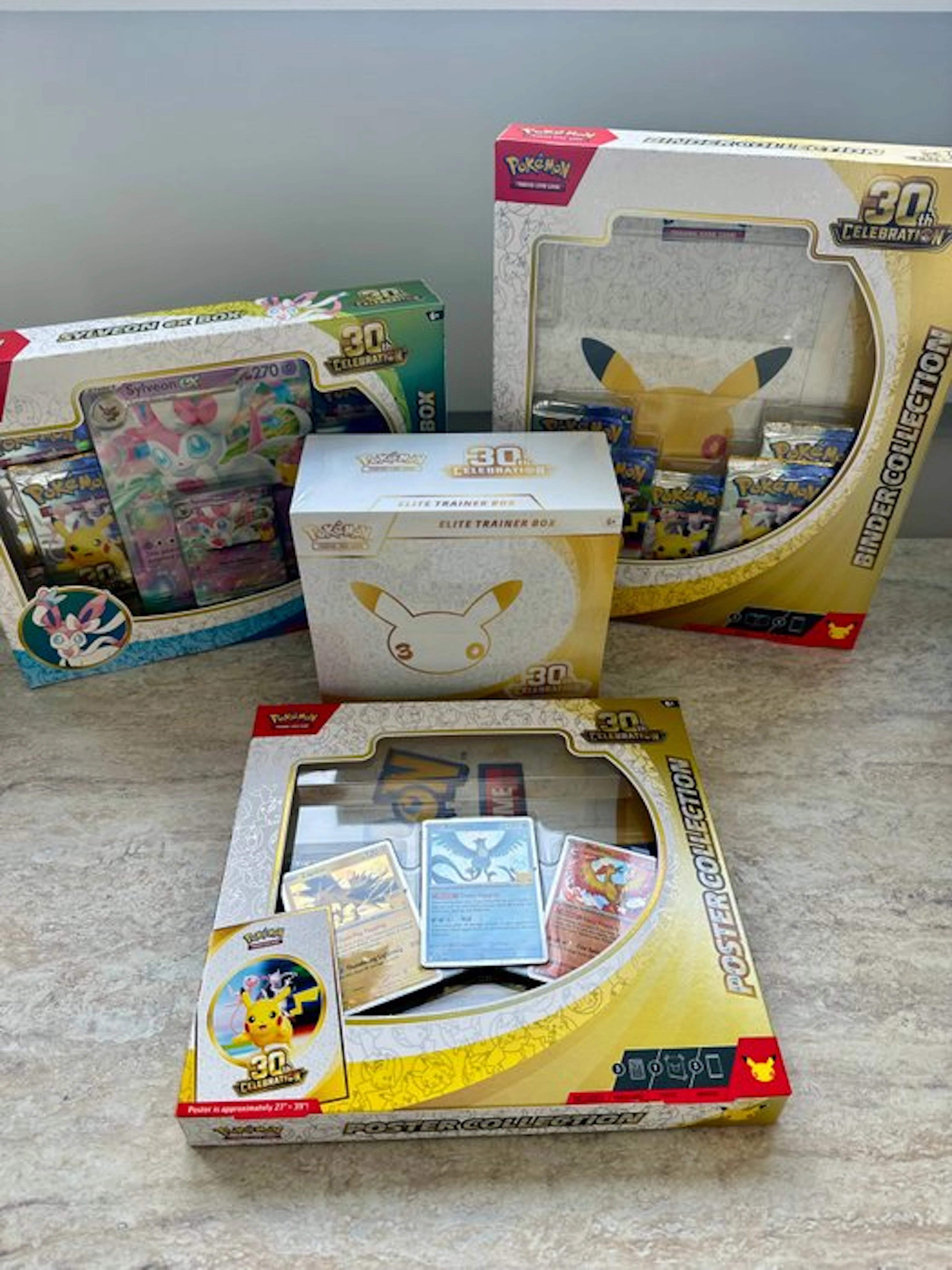 Pokémon - 4 Box - Pokémon TCG: 30th Celebration